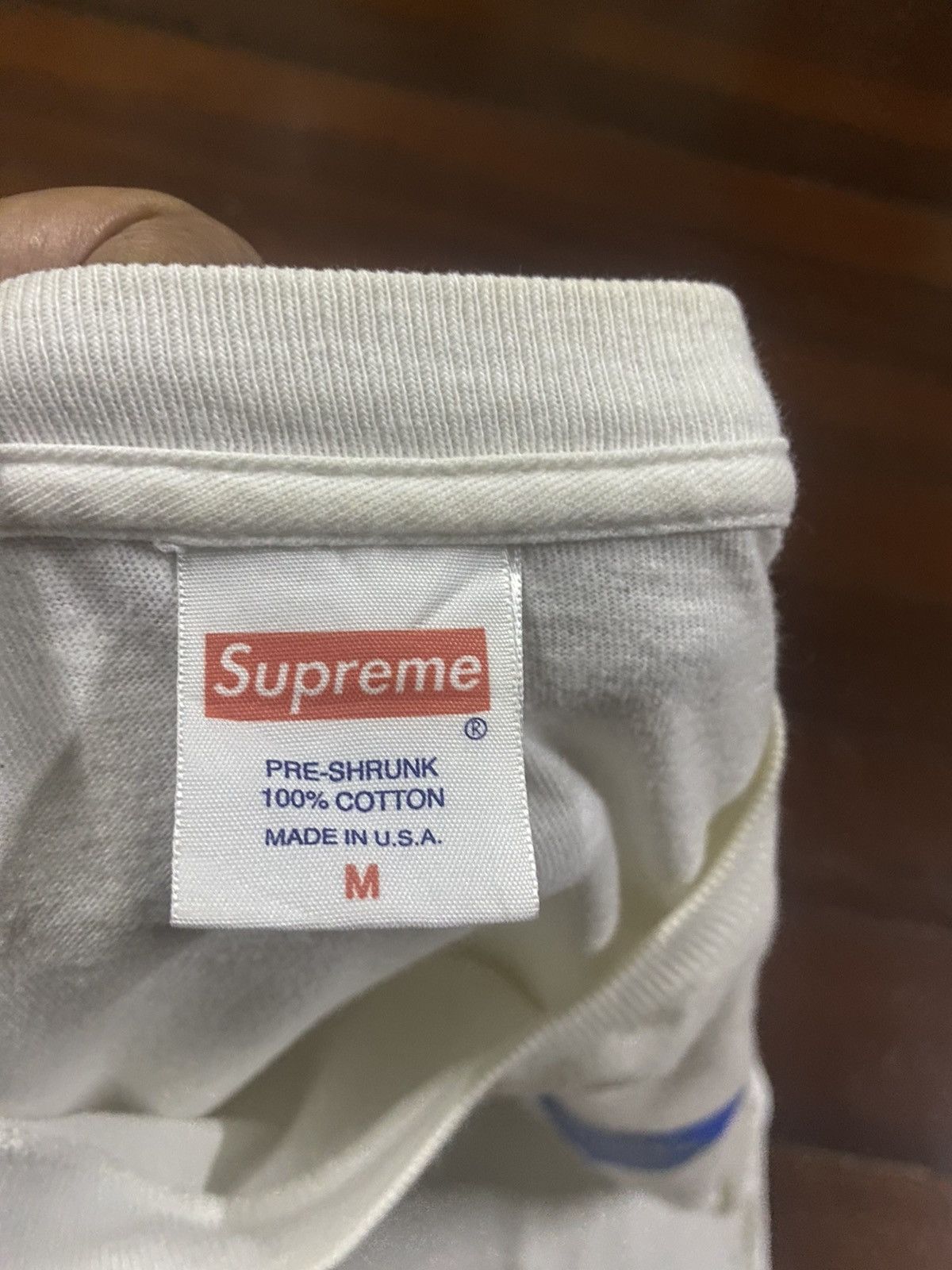 Supreme Supreme Not By Bread Alone Tee Shirt white Size US M / EU 48-50 / 2 - 7 Thumbnail