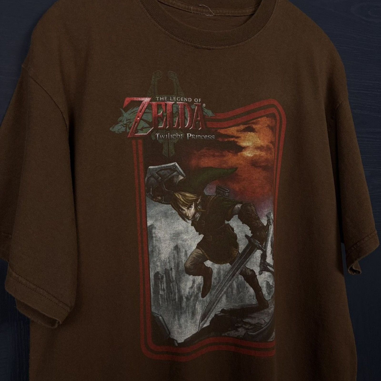 Japanese Brand × Vintage 🗡️LEGEND OF ZELDA Twilight Princess T Size US XL / EU 56 / 4 - 2 Thumbnail