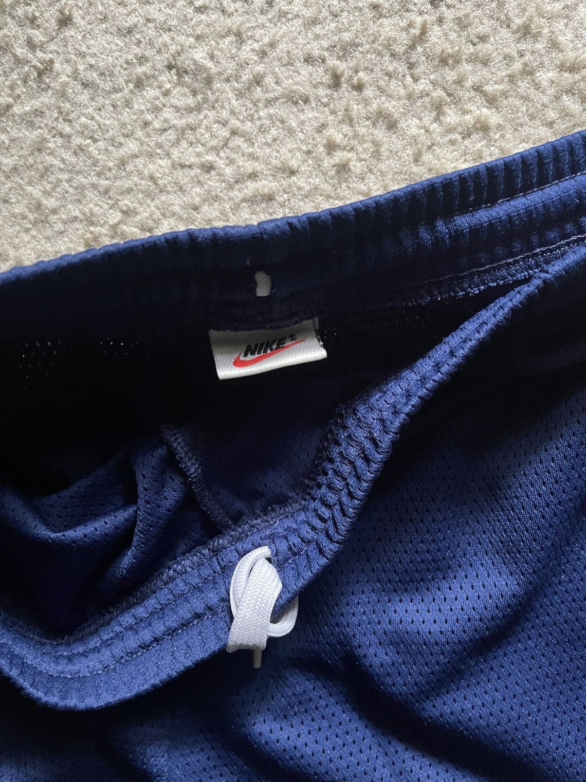 Nike Nike Navy Mesh Shorts Size US 32 / EU 48 - 3 Thumbnail