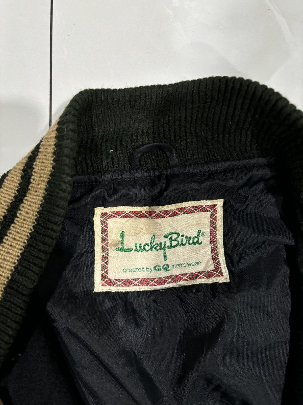 Japanese Brand Varsity Jacket Black / Brown L Size US L / EU 52-54 / 3 - 3 Thumbnail