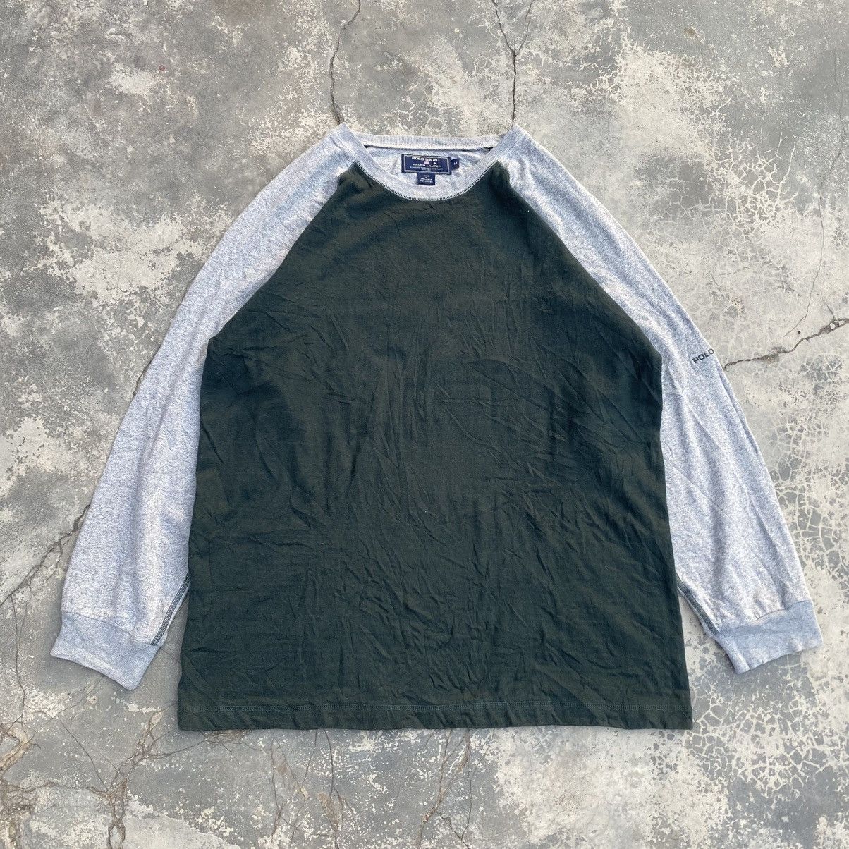 Polo Ralph Lauren 1990s POLO SPORT Ralph Lauren sweatshirt Size US L / EU 52-54 / 3 - 3 Thumbnail