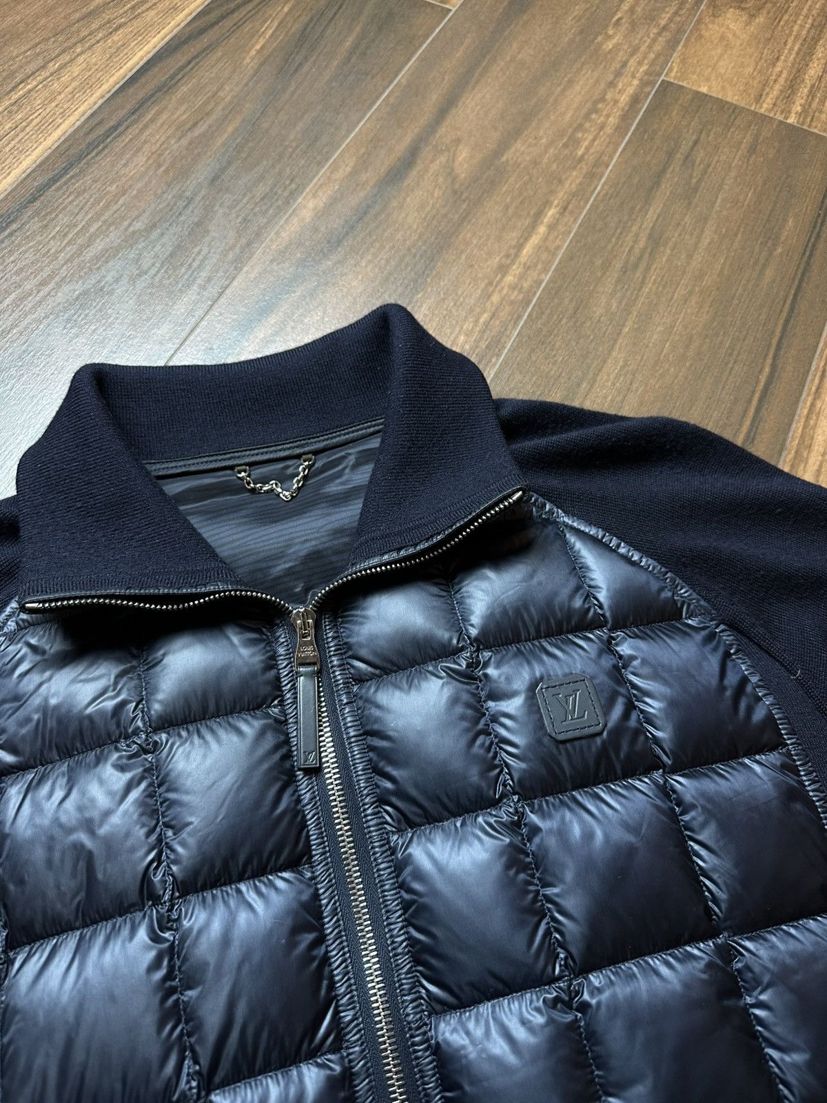 Louis Vuitton Louis Vuitton Panelled Zip Up Puffer Jacket Size US XL / EU 56 / 4 - 2 Thumbnail
