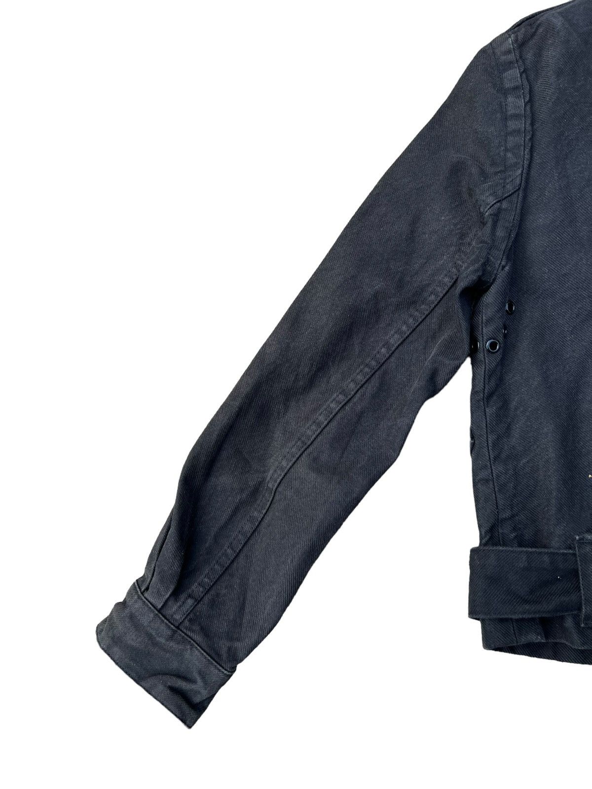 HYKE × If Six Was Nine Green Hideaki Yoshihara Coyote Fur Rider Denim Jacket Size US S / EU 44-46 / 1 - 18 Thumbnail