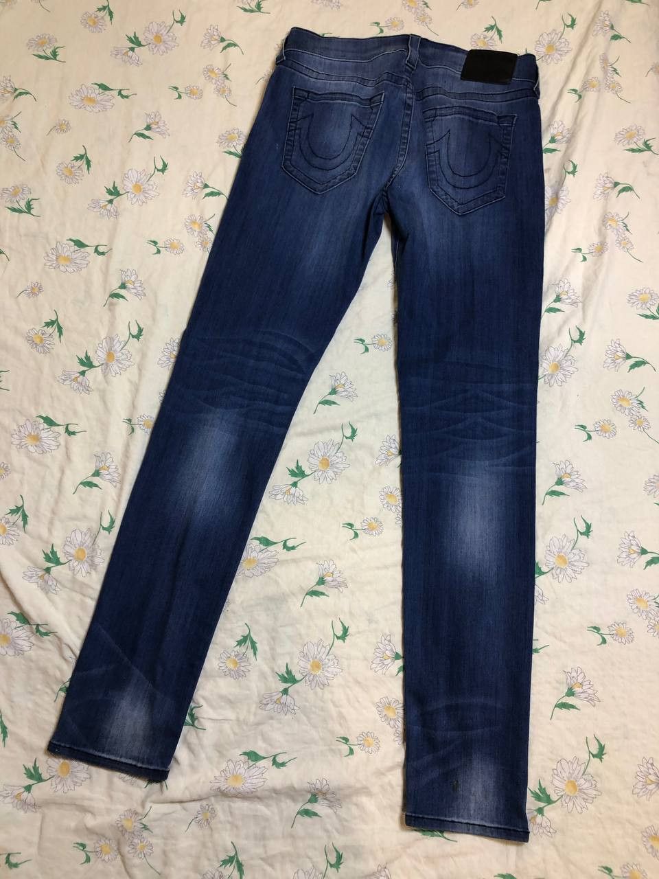 True Religion True Religion Jeans Womens Blue Denim Geno Relaxed Size 32" / US 10 / IT 46 - 22 Thumbnail