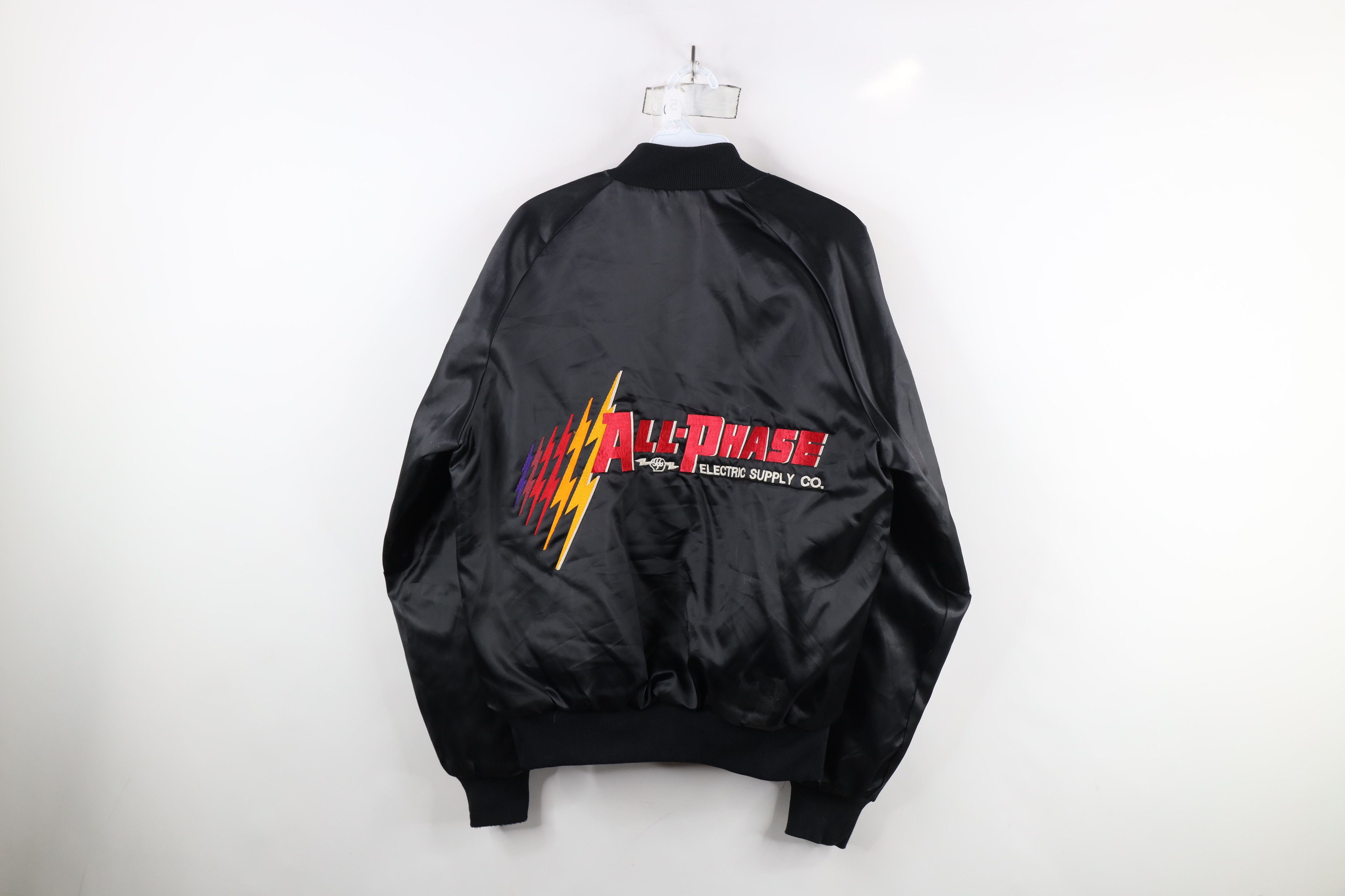 Vintage Vintage 80s Streetwear Supply Satin Bomber Jacket USA Size S / US 4 / IT 40 - 13 Thumbnail