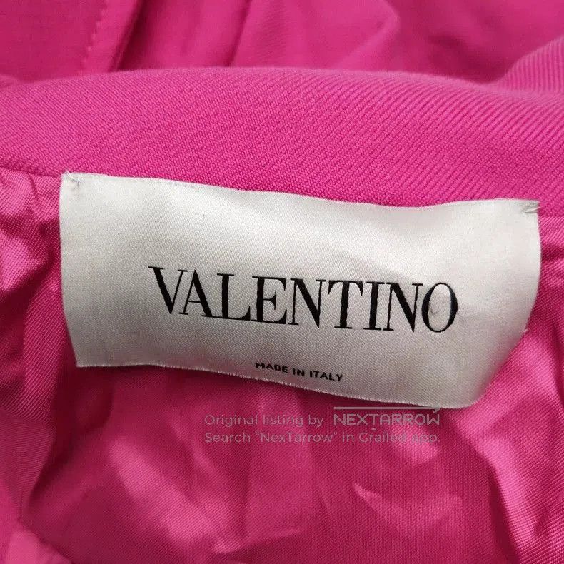 Valentino Valentino Wool Blend Solid Color Long Coat. Size US S / EU 44-46 / 1 - 3 Thumbnail