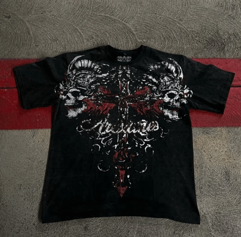 Vision Streetwear 2024 Vintage dark graphic printed short sleeve Size US M / EU 48-50 / 2 - 3 Thumbnail