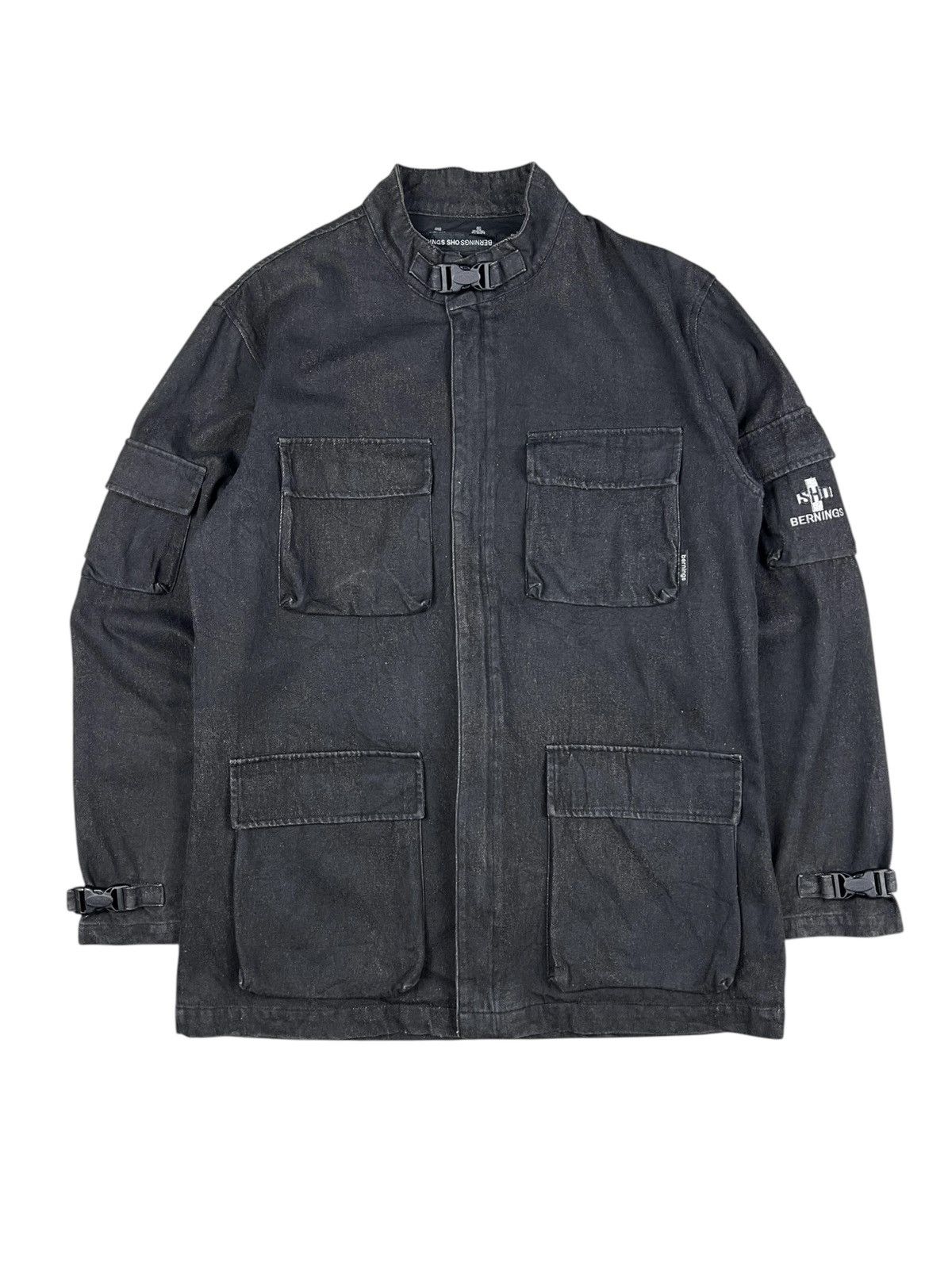 BERNINGS SHO 2000 Bernings Sho Multipocket Denim Jacket Size US L / EU 52-54 / 3 - 1 Thumbnail