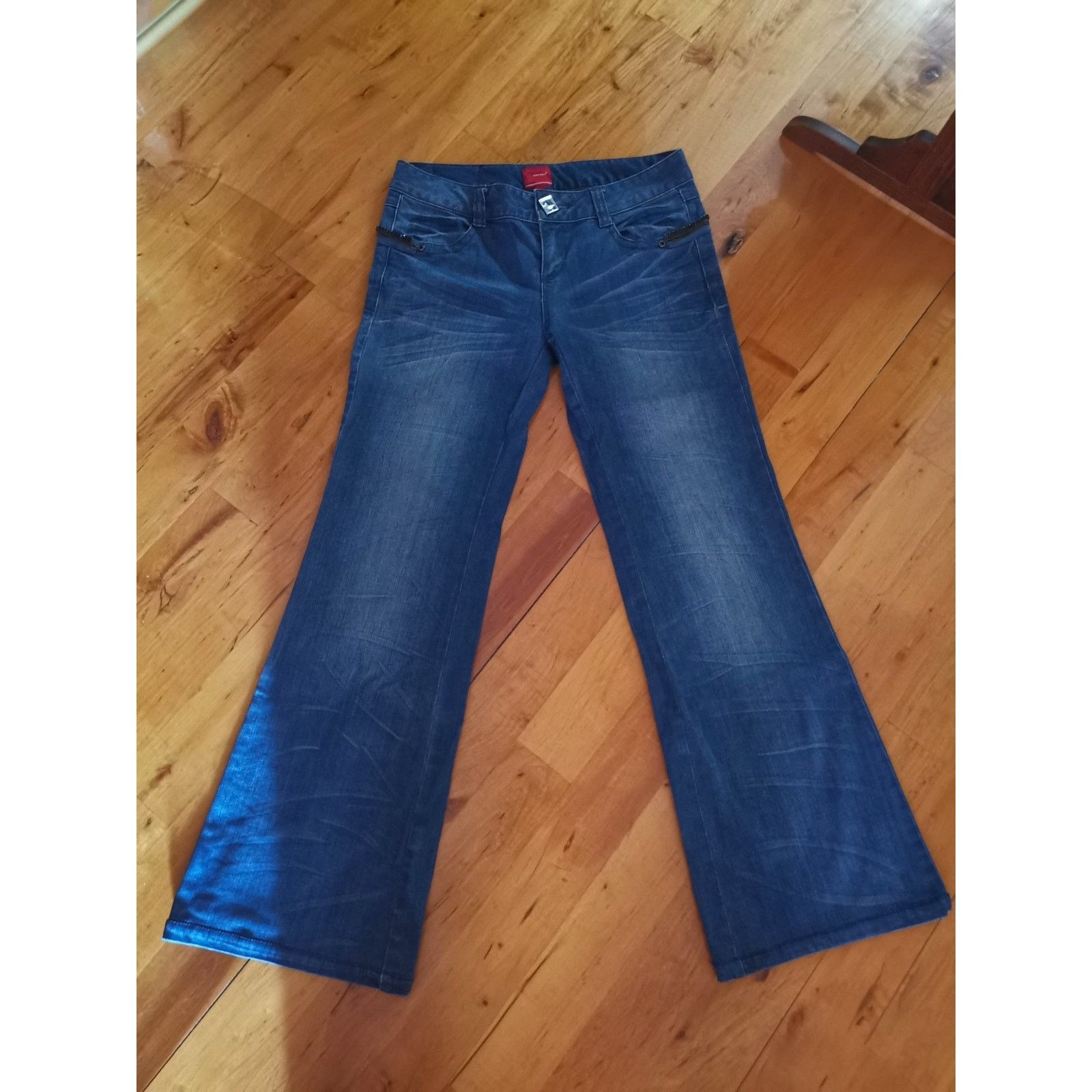 Hysteric Glamour × Japanese Brand × Vintage Vintage Japanese Brand Faded Low-rise Bootcut Denim Jeans Size US 30 / EU 46 - 2 Thumbnail