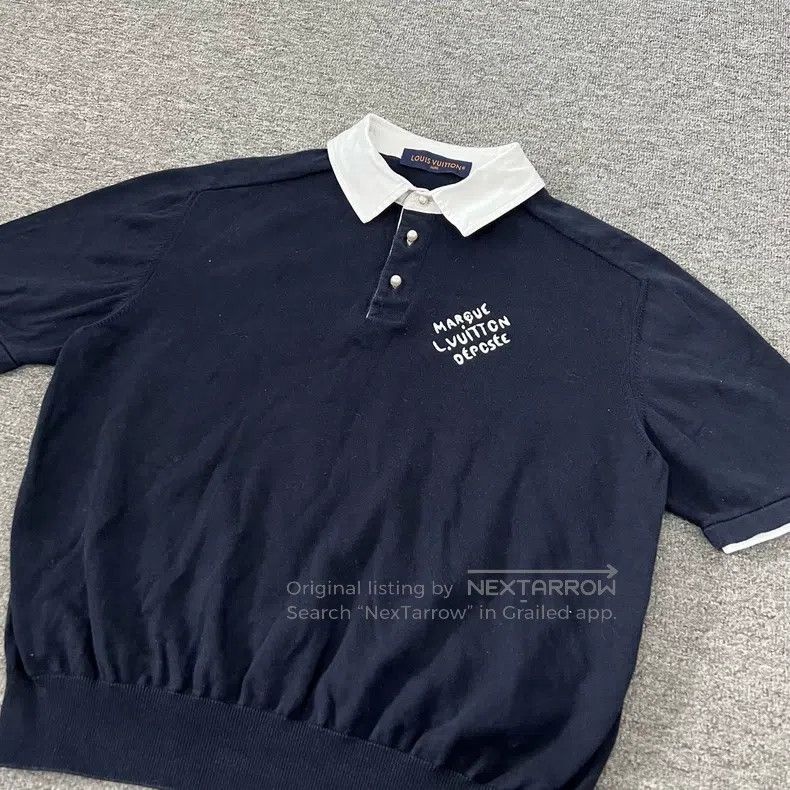 Louis Vuitton Louis Vuitton Fei-Dong pearl button knit Polo shirt Size US XS / EU 42 / 0 - 3 Thumbnail