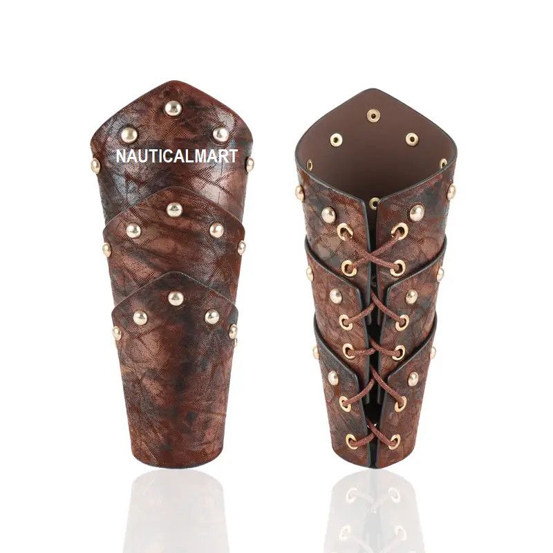 Other Medieval Viking Steampunk Wrist & Arm Guard Size ONE SIZE - 1 Thumbnail