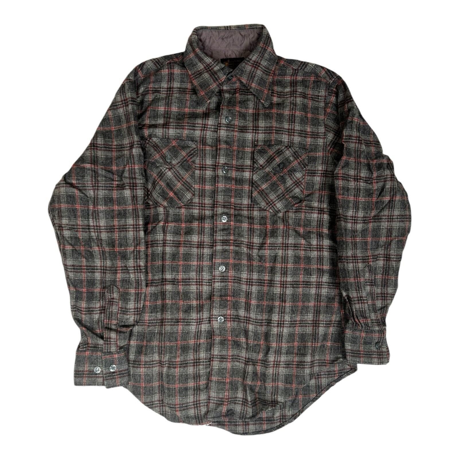 Other Vintage K-Mart Flannel Long Sleeve Button Up Plaid Size Medi Size US M / EU 48-50 / 2 - 1 Thumbnail