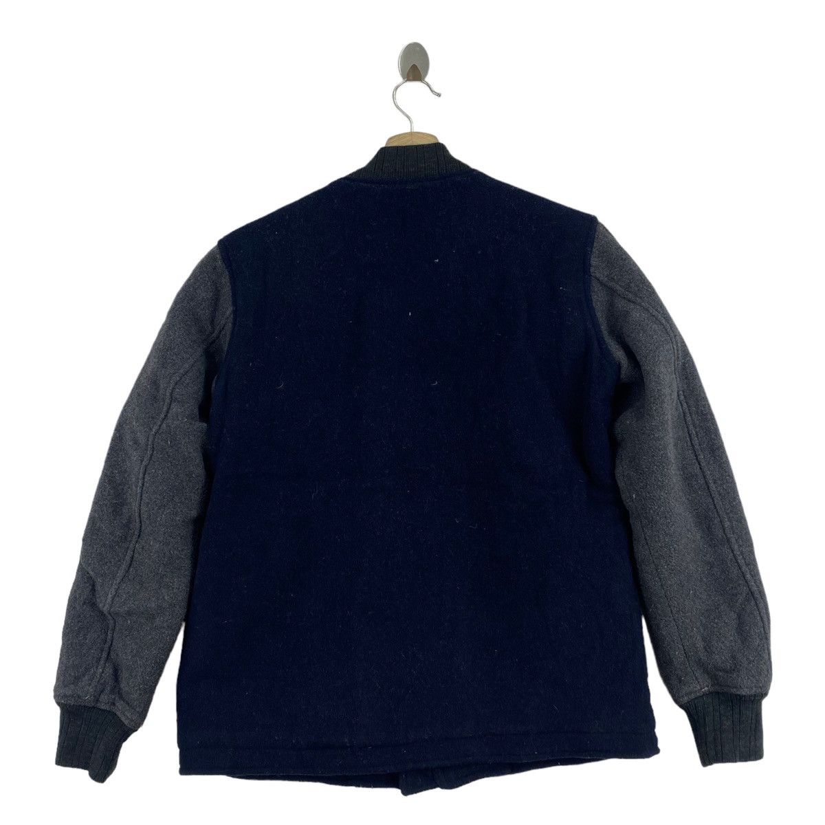 Japanese Brand × Vintage Vintage JOEY FACTORY Japanese Brand Wool Full Zipper Bomber Size US M / EU 48-50 / 2 - 2 Thumbnail