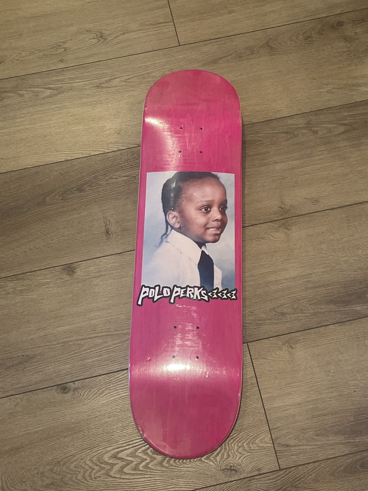 Polo Perks Signed Milwaukee Deck (Pink)