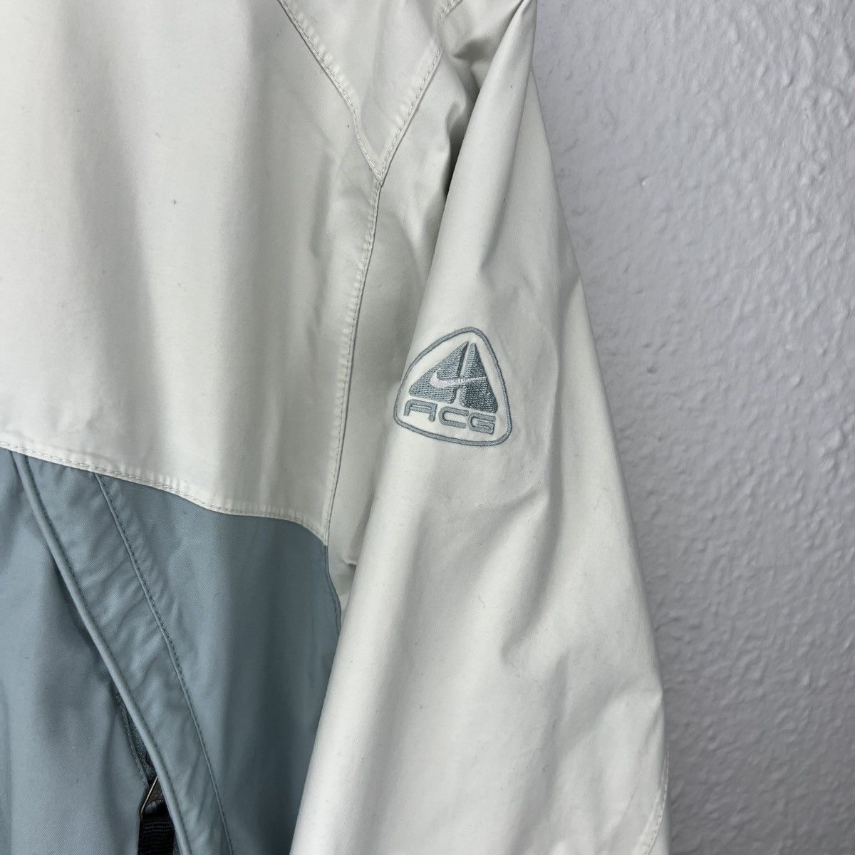 Nike × Nike ACG × Vintage Vintage Nike ACG Jacket Winter Ski Stormfit Blue White Logo Size US M / EU 48-50 / 2 - 4 Thumbnail