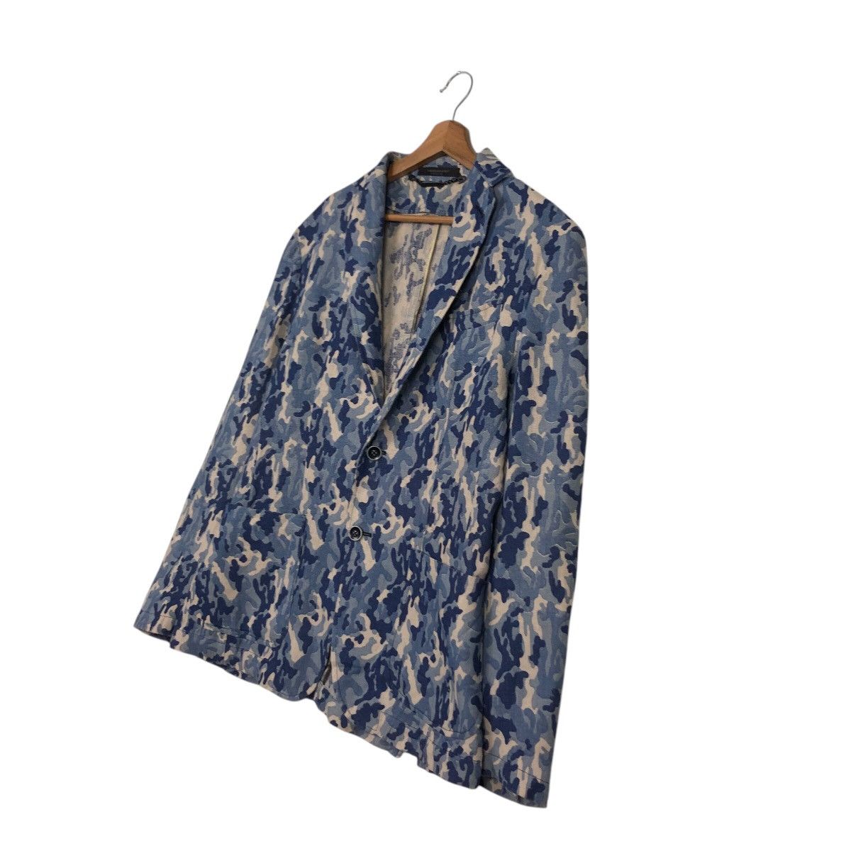 Messagerie 📌Vintage Chore Jacket Messagerie Made in Italy Floral Print Size US L / EU 52-54 / 3 - 3 Thumbnail
