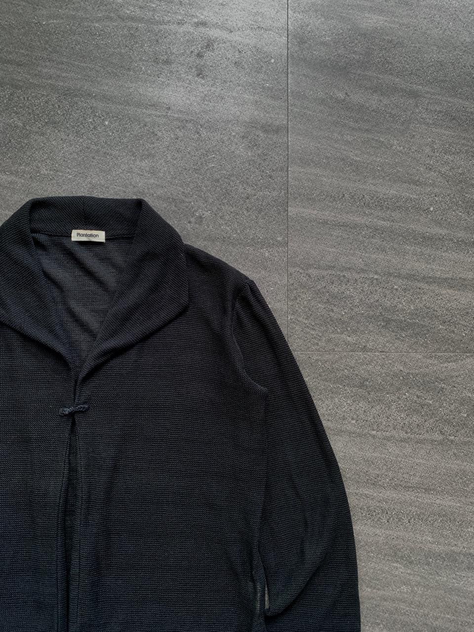 Issey Miyake FREE TAX! Plantation Cheongsam Closure Knit Cardigan Size US S / EU 44-46 / 1 - 2 Thumbnail