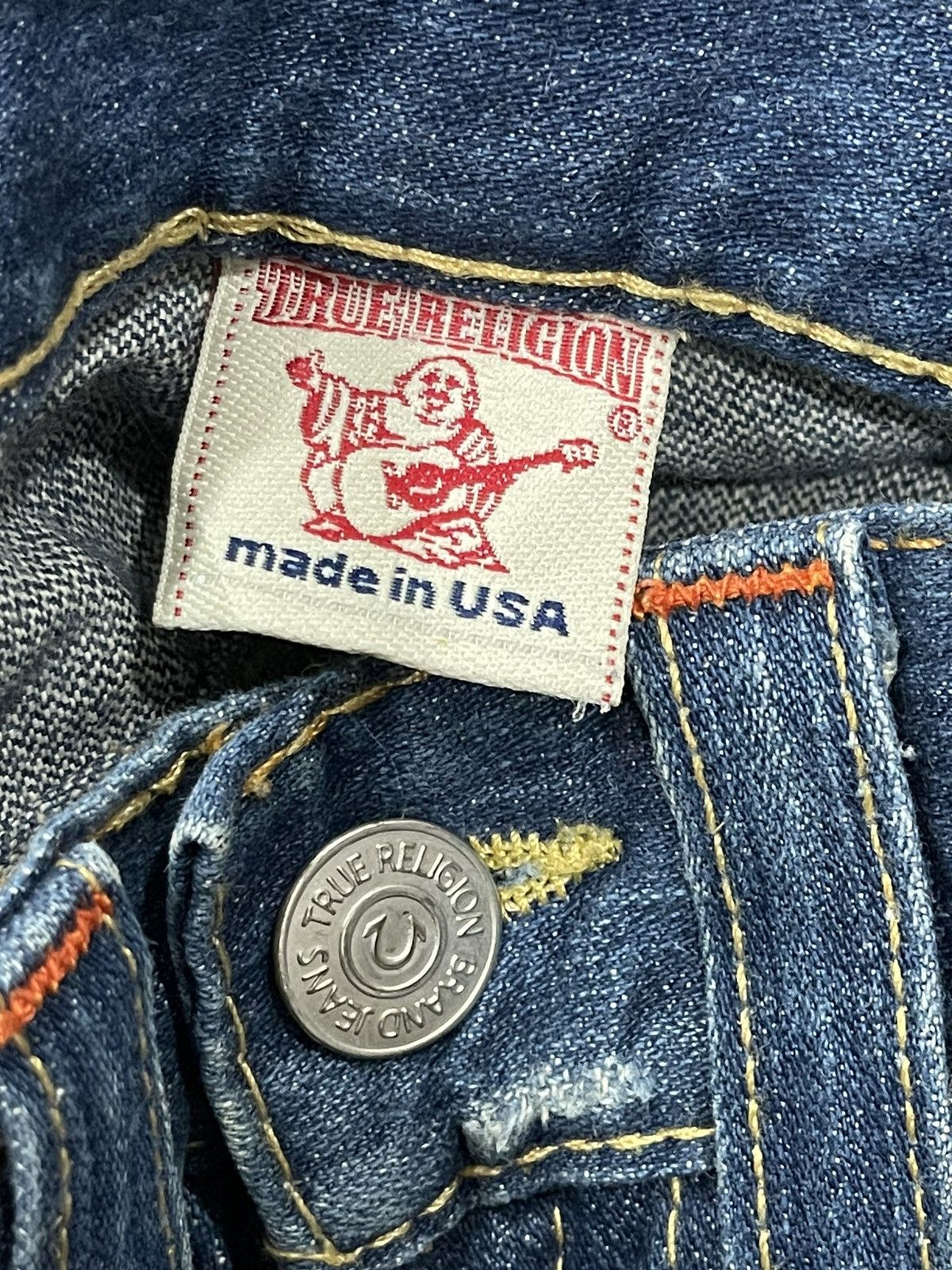 True Religion × Vintage Rare Flared Distressed True Religion Jeans Size 32 JOEY Size US 32 / EU 48 - 5 Thumbnail