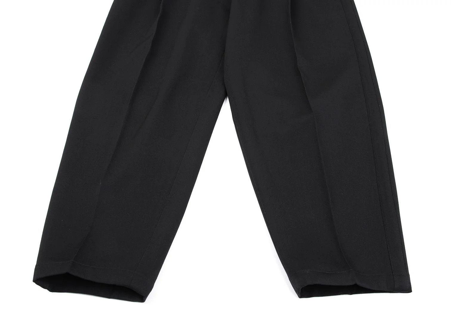 Yohji Yamamoto Yohji Yamamoto Wool Tuck Pants Black M Size US 36 / EU 52 - 9 Thumbnail