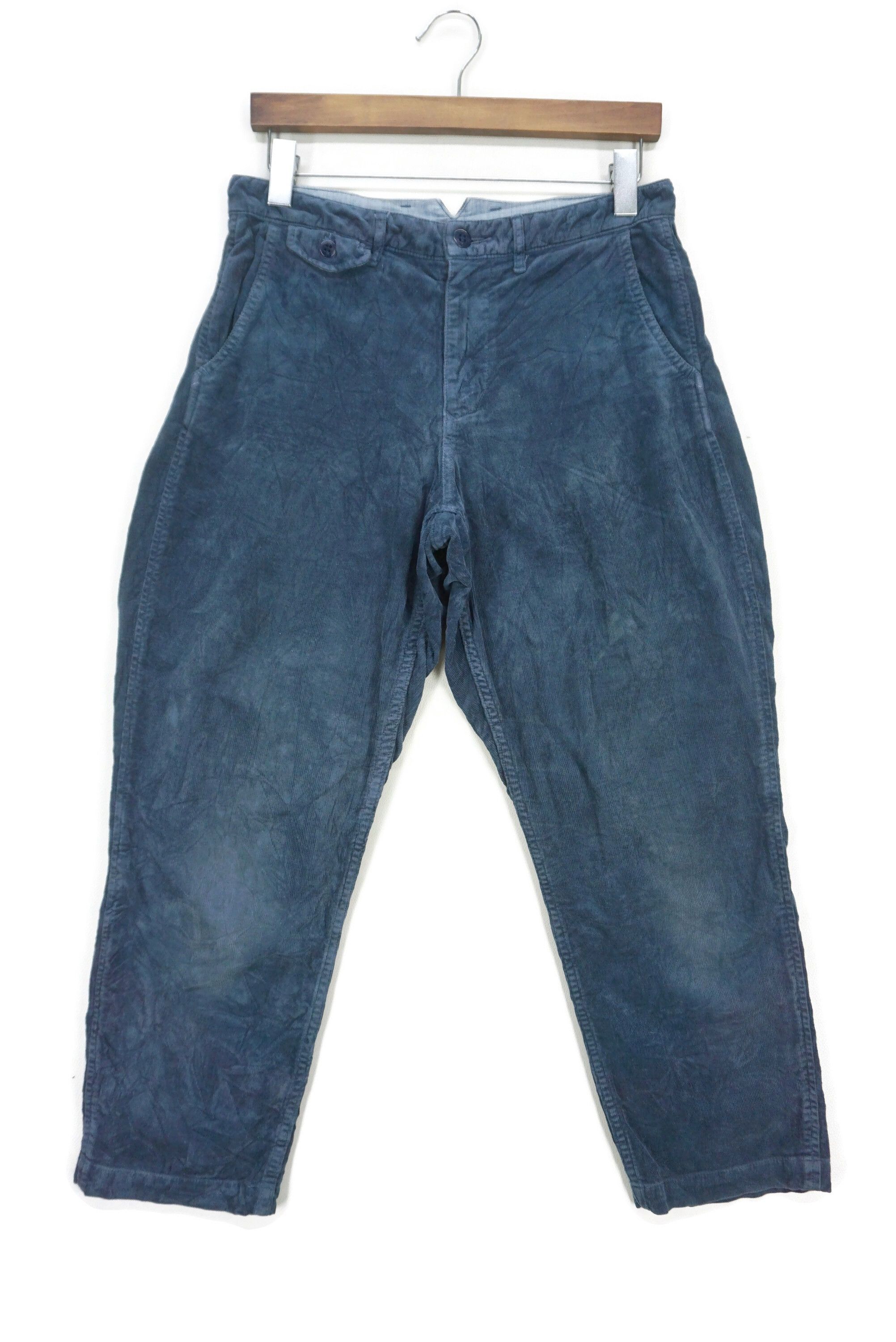 Japanese Brand Domingo Pants Size W29xL25.5 Baggy Cropped Corduroy Jorts Size US 28 / EU 44 - 1 Thumbnail