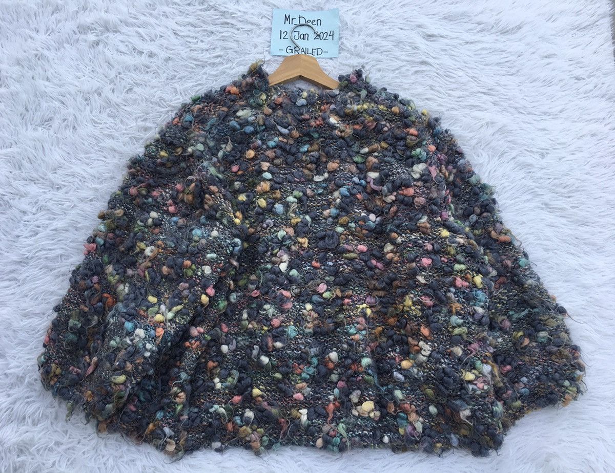 Japanese Brand Rare Vintage Japanese Brand Knitted Wool Jacket Size L / US 10 / IT 46 - 10 Thumbnail