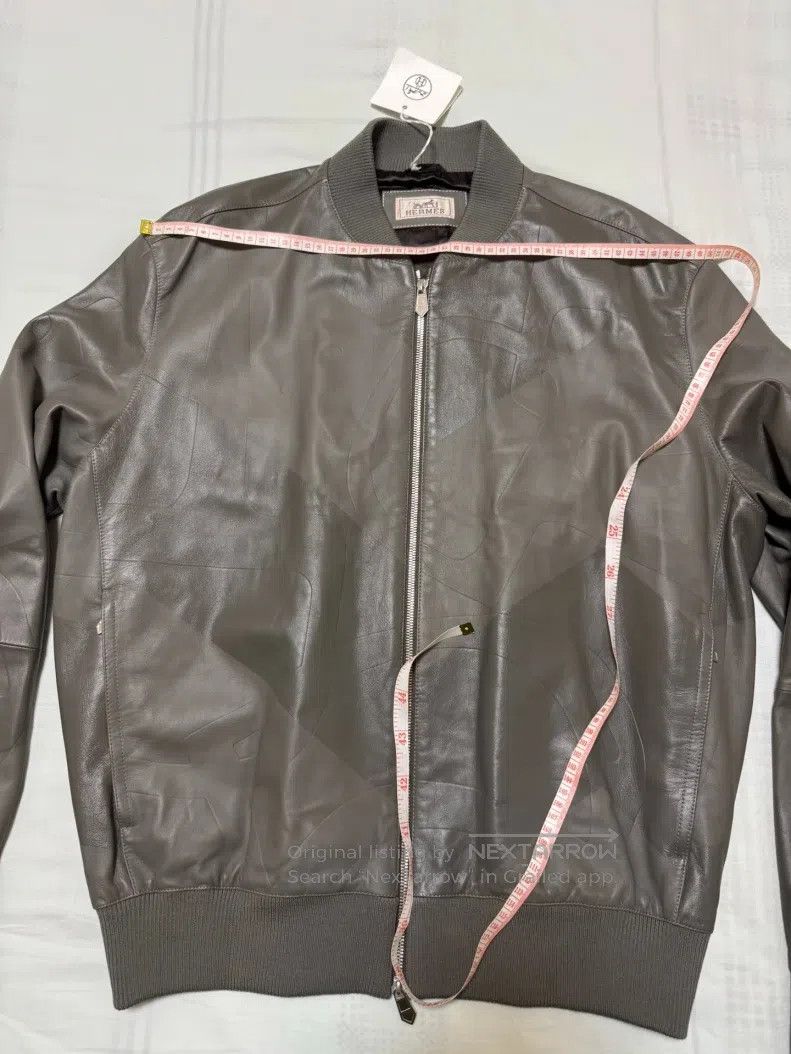 Hermes Hermes Leather jacket with a soft and silky texture, class Size US L / EU 52-54 / 3 - 3 Thumbnail