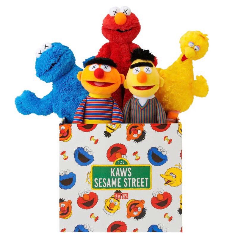 Kaws × Uniqlo KAWS x Uniqlo x Sesame Street "BIG BIRD" Toy Doll Size ONE SIZE - 14 Thumbnail