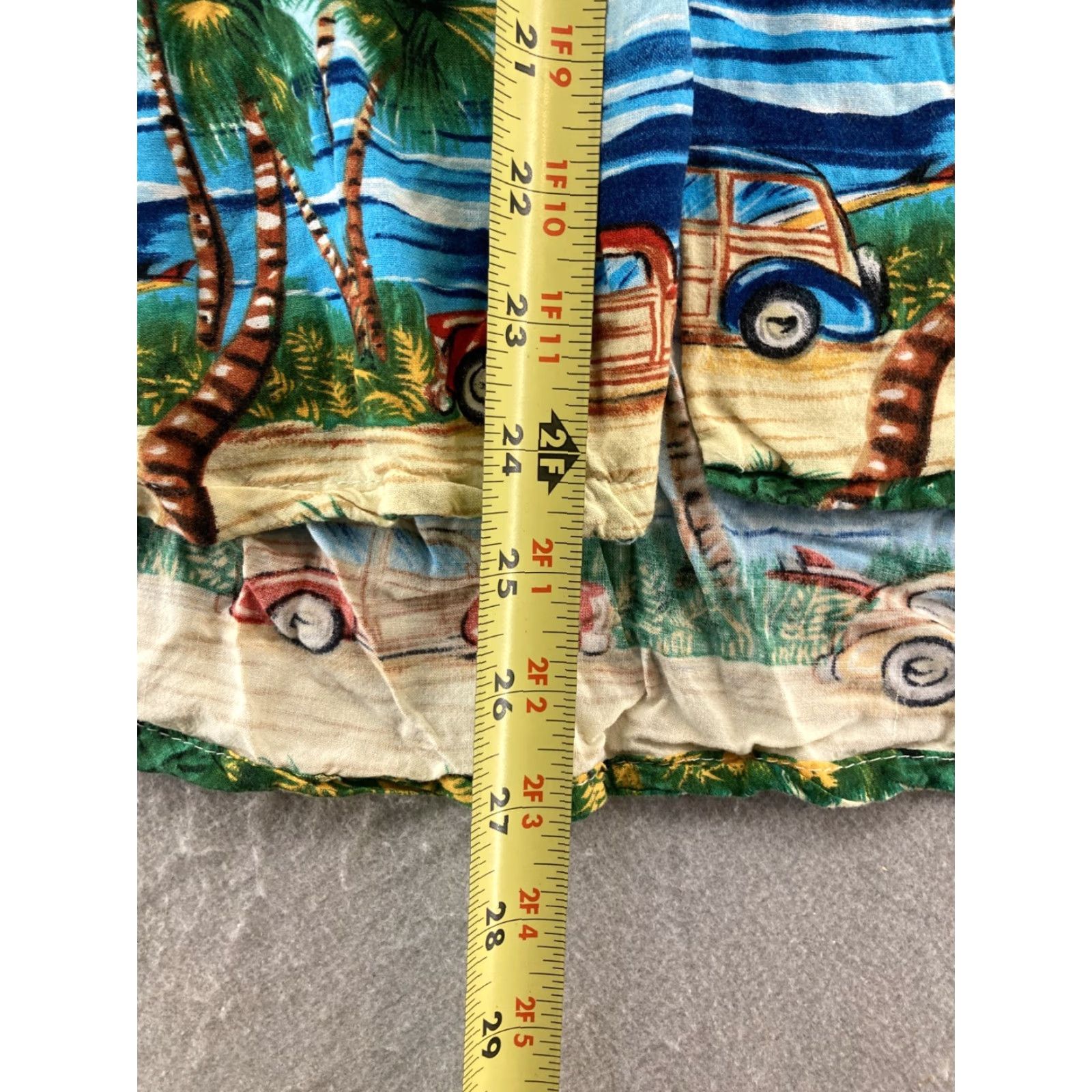 Vintage Vintage Pineapple Connection Blue Hawaiian Shirt Adult Large Casual Beach Palm Trees Print Size US L / EU 52-54 / 3 - 5 Thumbnail