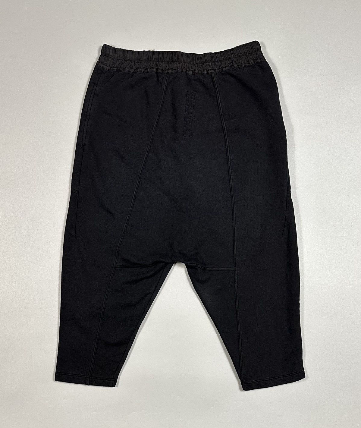 Rick Owens Drkshdw F/W2014 Rick Owens Drop Crotch Drawstring Cropped Pants Size US 32 / EU 48 - 2 Thumbnail