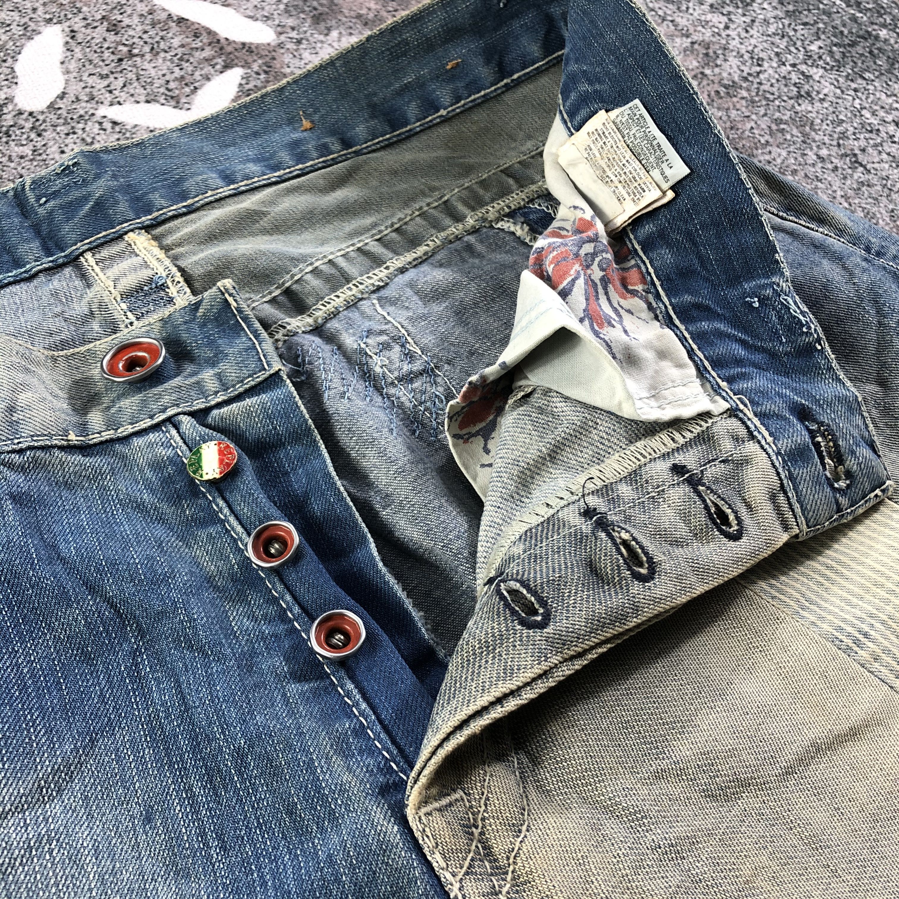 Replay Replay Jeans Patchwork Denim KJ2112 Size US 31 - 8 Thumbnail