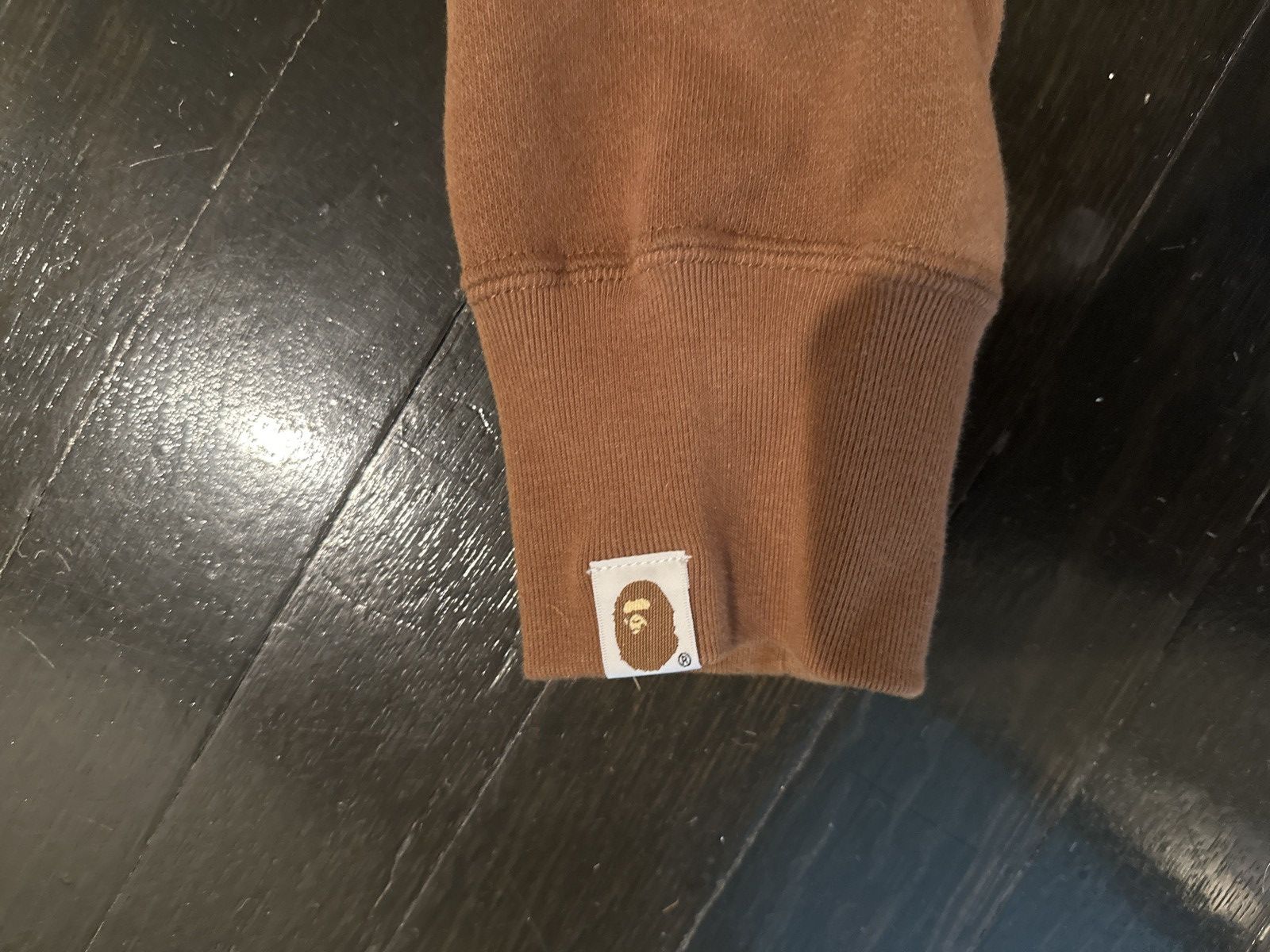 Bape Bape Brown splatter paint hoodie Size US M / EU 48-50 / 2 - 4 Thumbnail