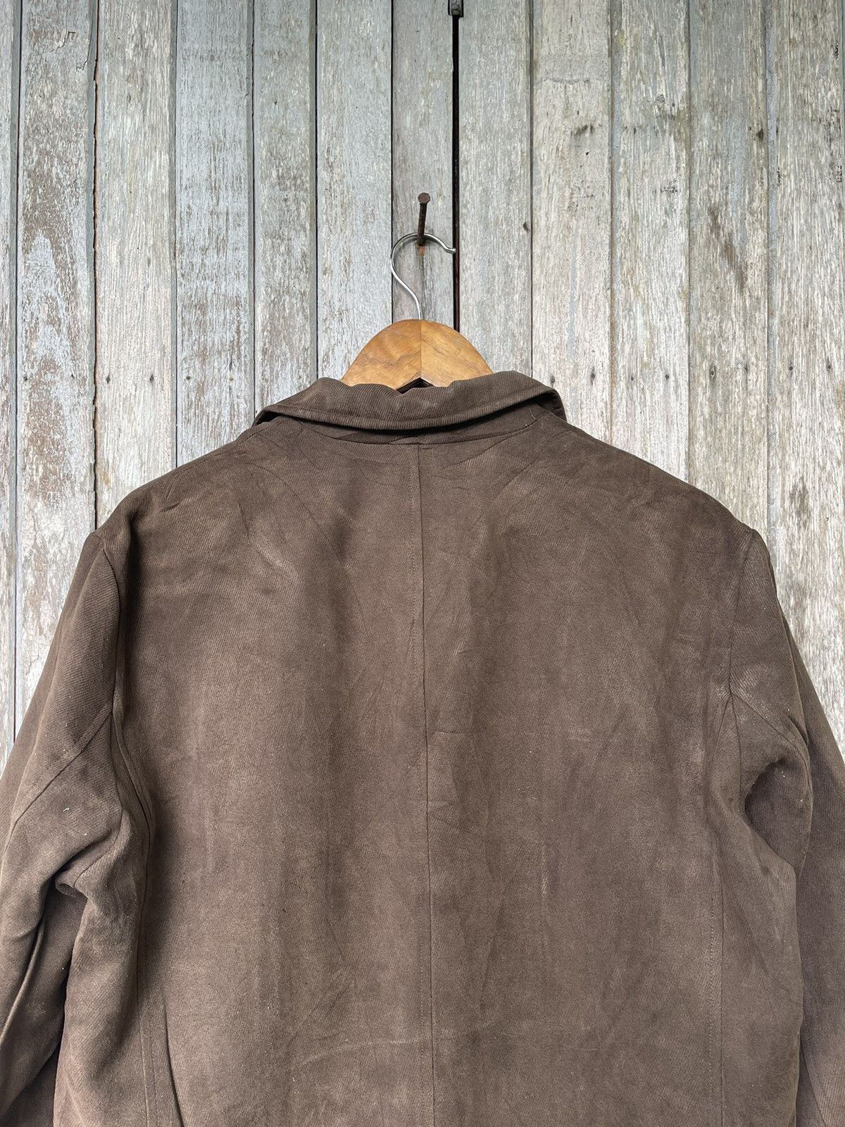 Designer Tehama by Clint Eastwood Brown Suede-Look Jacket – Size L Size US L / EU 52-54 / 3 - 9 Thumbnail