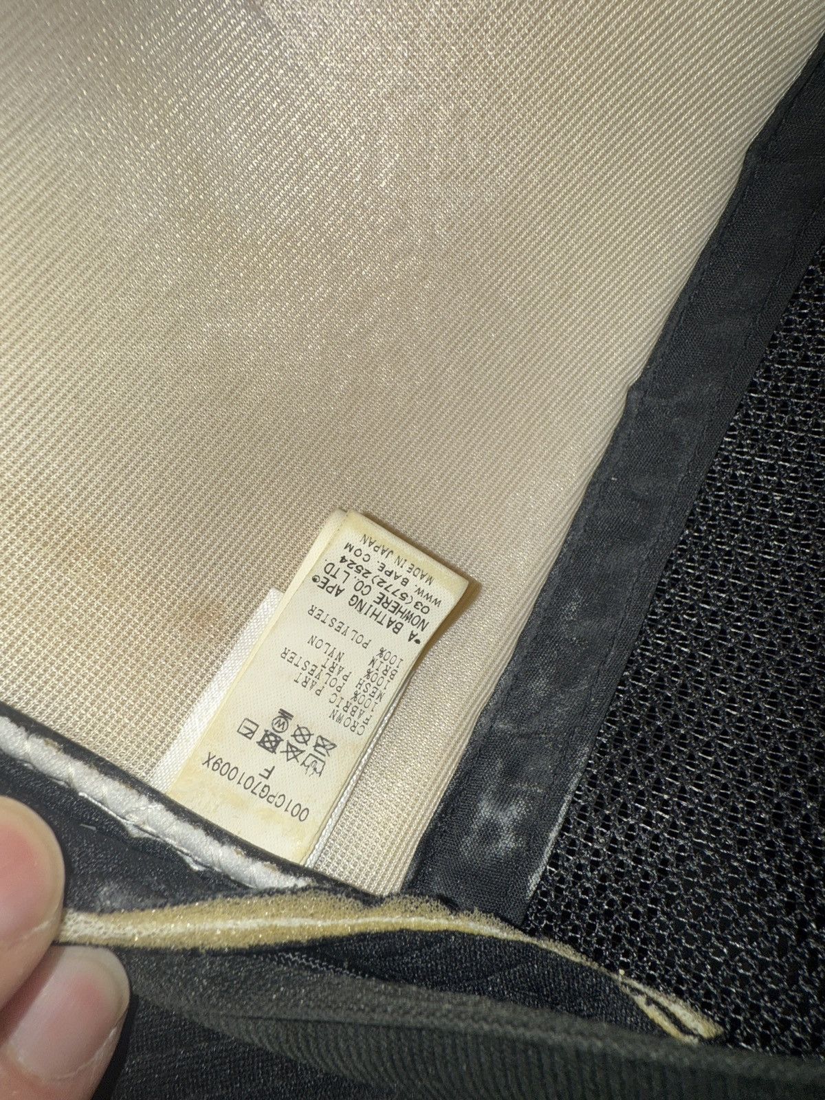Bape Bape Sta Mesh Cap Size ONE SIZE - 7 Thumbnail