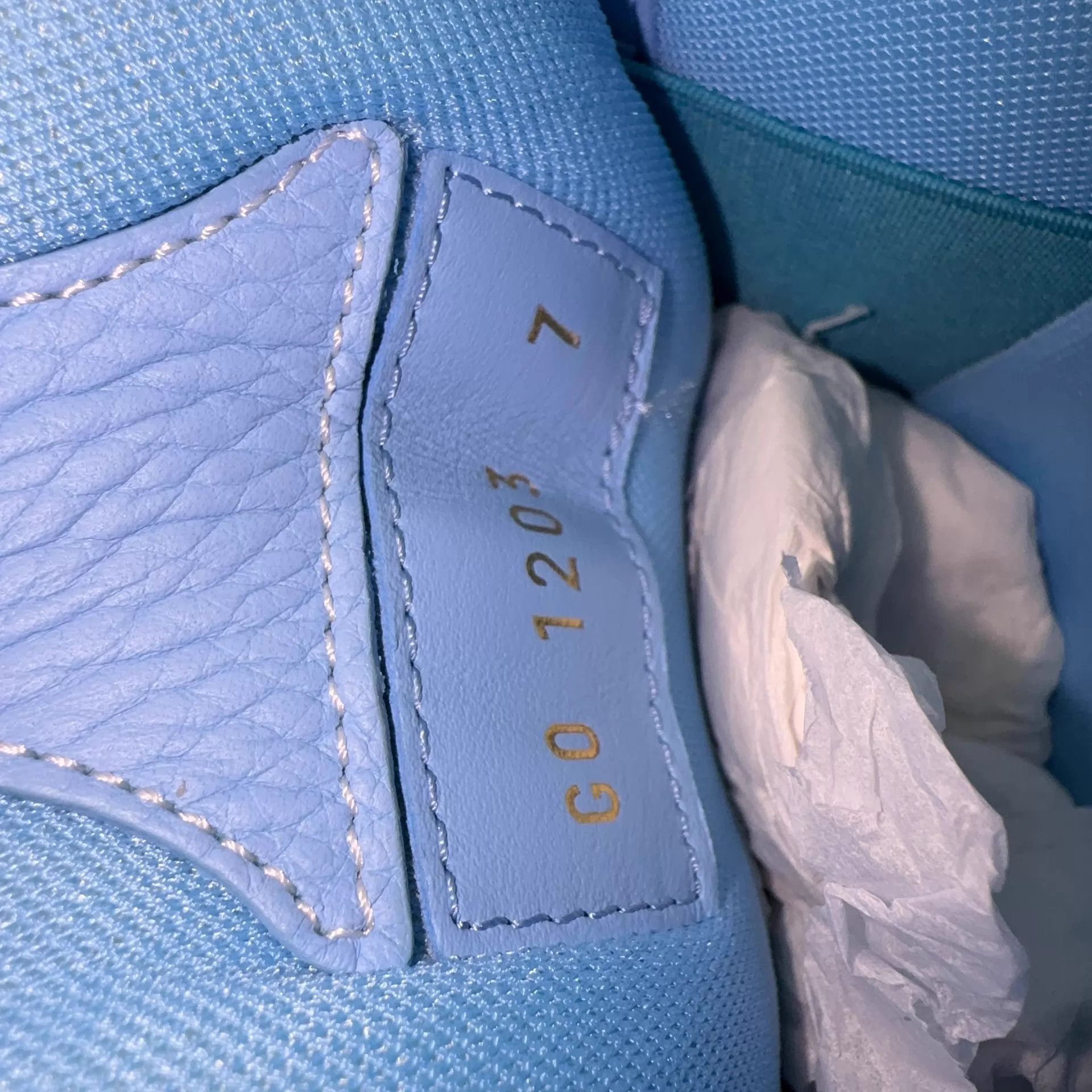 Louis Vuitton LOUIS VUITTON Skate Blue 41 Size US 8 / EU 41 - 7 Thumbnail