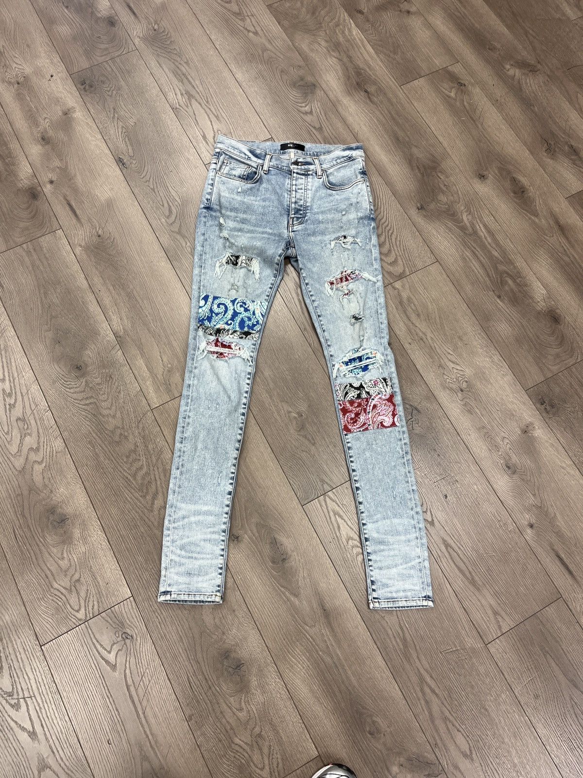Amiri Amiri Blue Jean Size US 31 - 1 Thumbnail