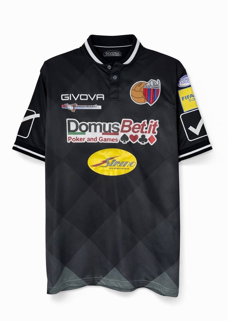 Other Givova Calcio Catania Beach Soccer Jersey Chiavaro #13 L Size US L / EU 52-54 / 3 - 1 Thumbnail