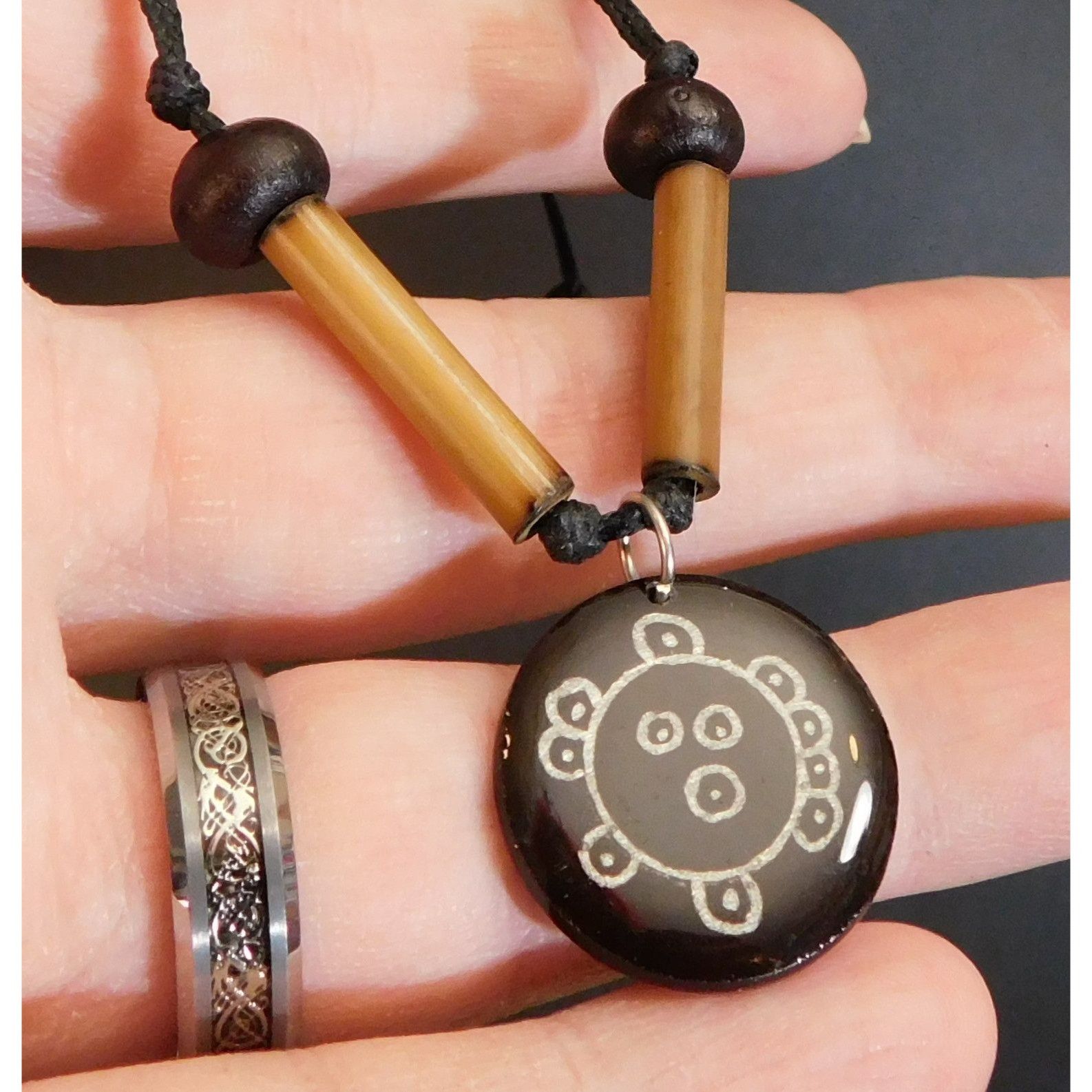 Other Vintage Tribal Rustic Handmade Necklace Size ONE SIZE - 4 Thumbnail