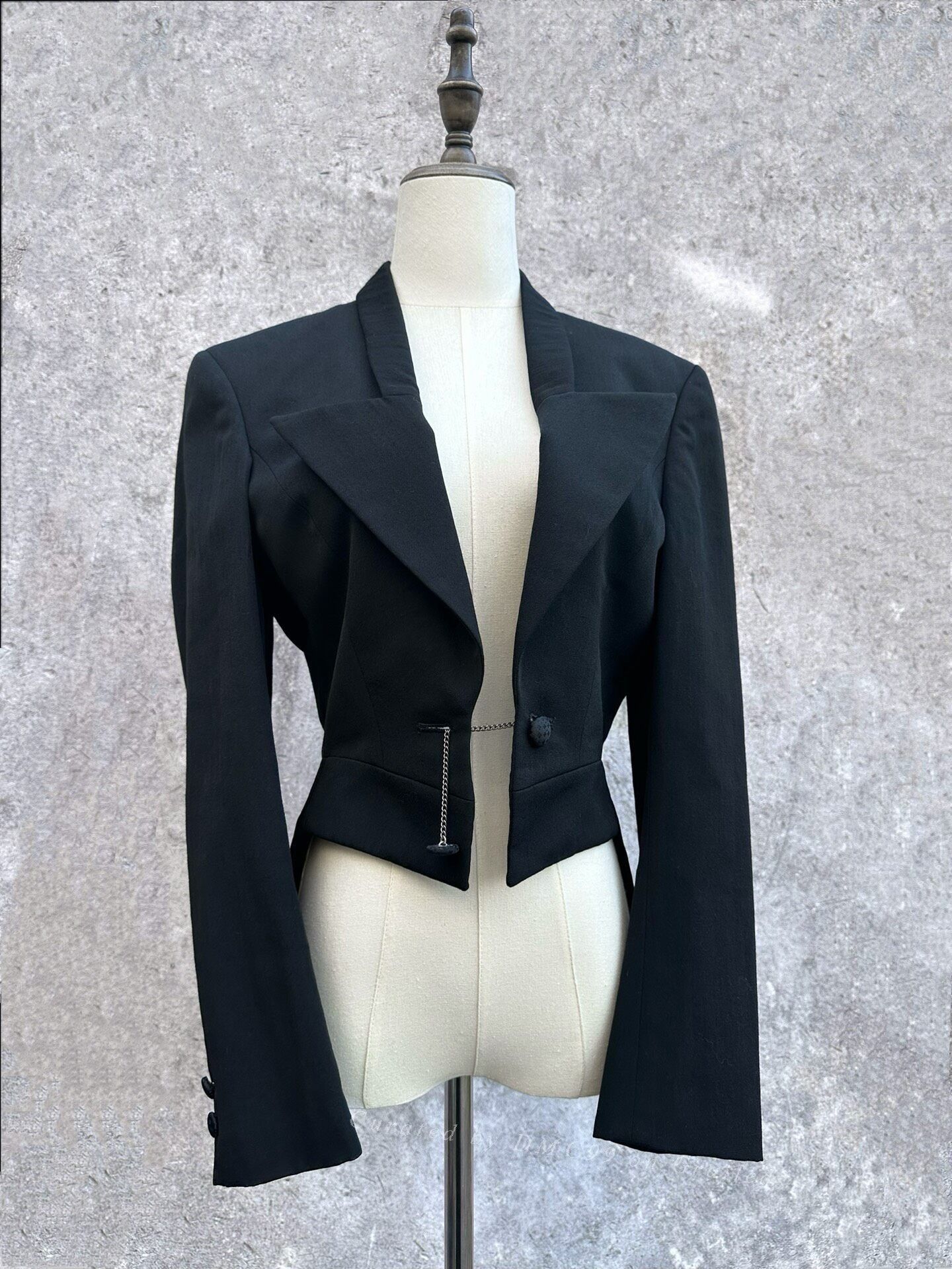 Rei Kawakubo Comme des Garçons 1988 Early Suit Jacket Size US S / EU 44-46 / 1 - 1 Thumbnail