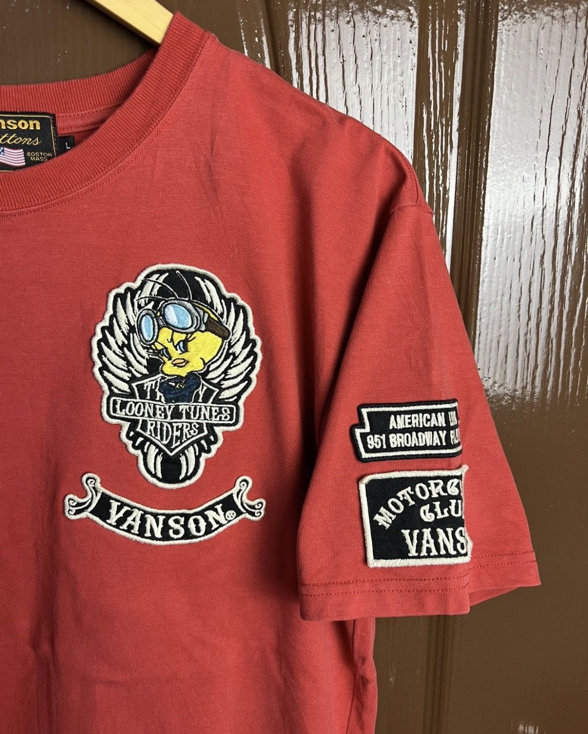 Vanson Leathers 🔥Rare Vanson Leathers x Looney Tunes Riders Tees Size US M / EU 48-50 / 2 - 6 Thumbnail