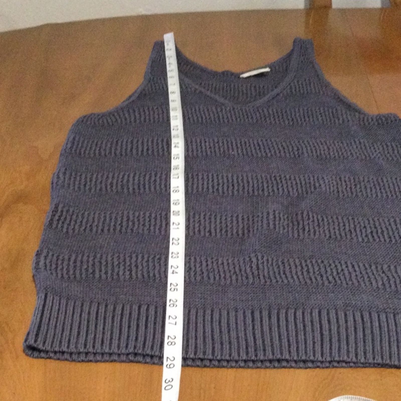 Other A.N.A. a new approach Evening Blue Knit Tank Size M NWT Size M / US 6-8 / IT 42-44 - 16 Thumbnail