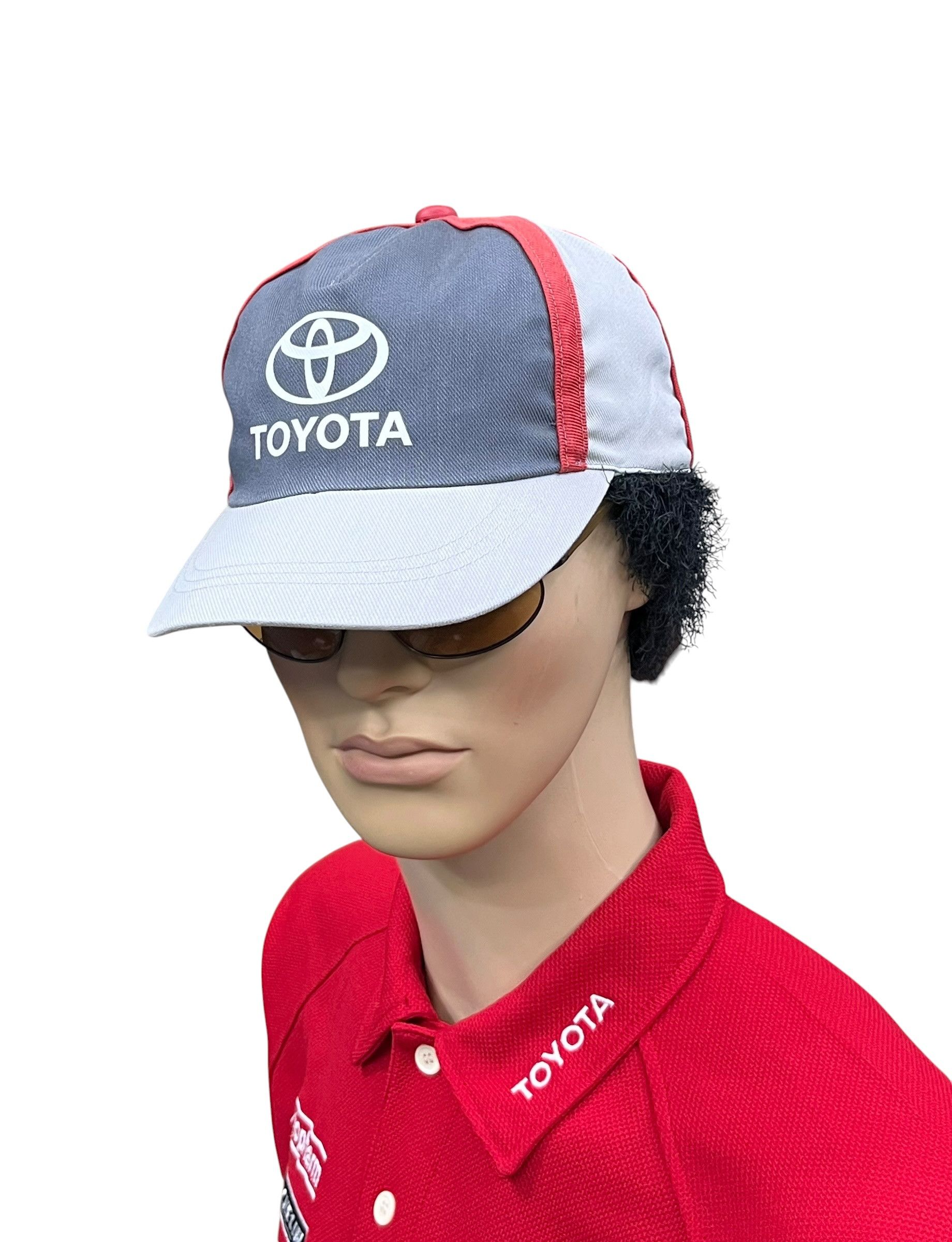 Garment Reproduction of Workers Vintage Toyota Japan Redline Engineer Work Strapback Cap Size ONE SIZE - 1 Thumbnail