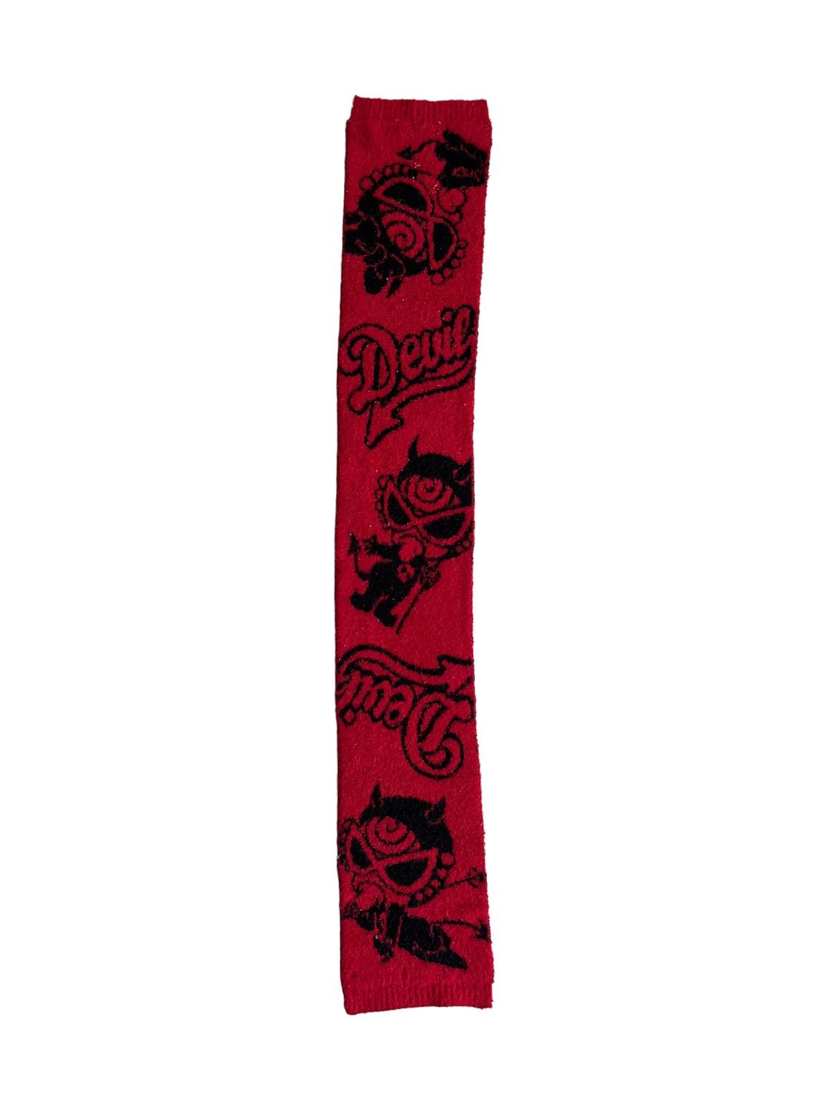 Hysteric Glamour 90s Hysteric Glamour Iconic Devil Logo Winter Scarf Size ONE SIZE - 4 Thumbnail
