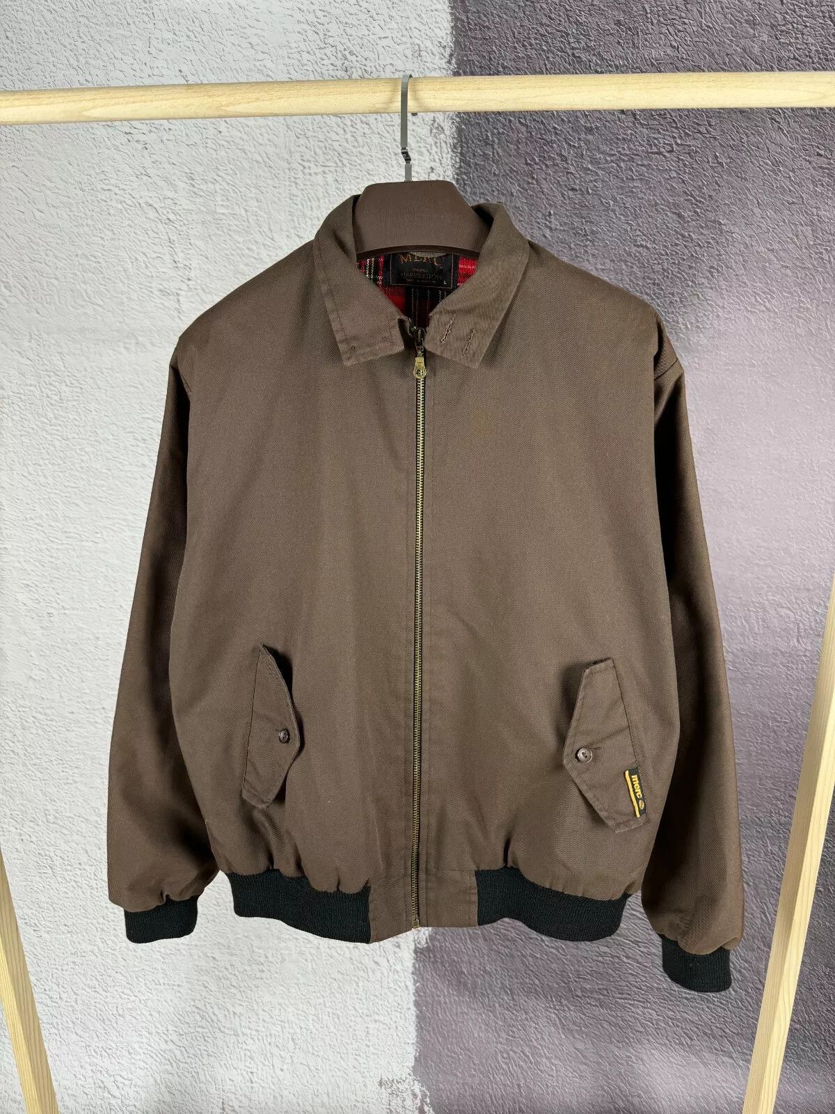 Merc Vintage MERC Original Harring ton Jacket Made In England Size US L / EU 52-54 / 3 - 1 Thumbnail