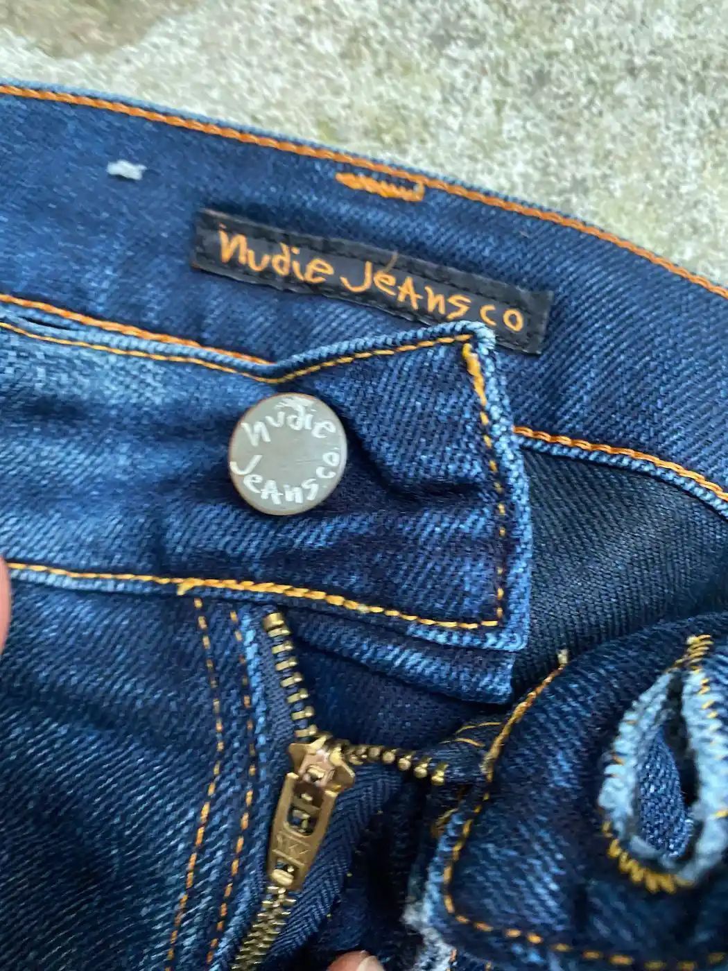 Denime Nudie Jeans Thin Finn Crispy Crink denim jeans size W 32 L32 Size US 32 / EU 48 - 6 Thumbnail