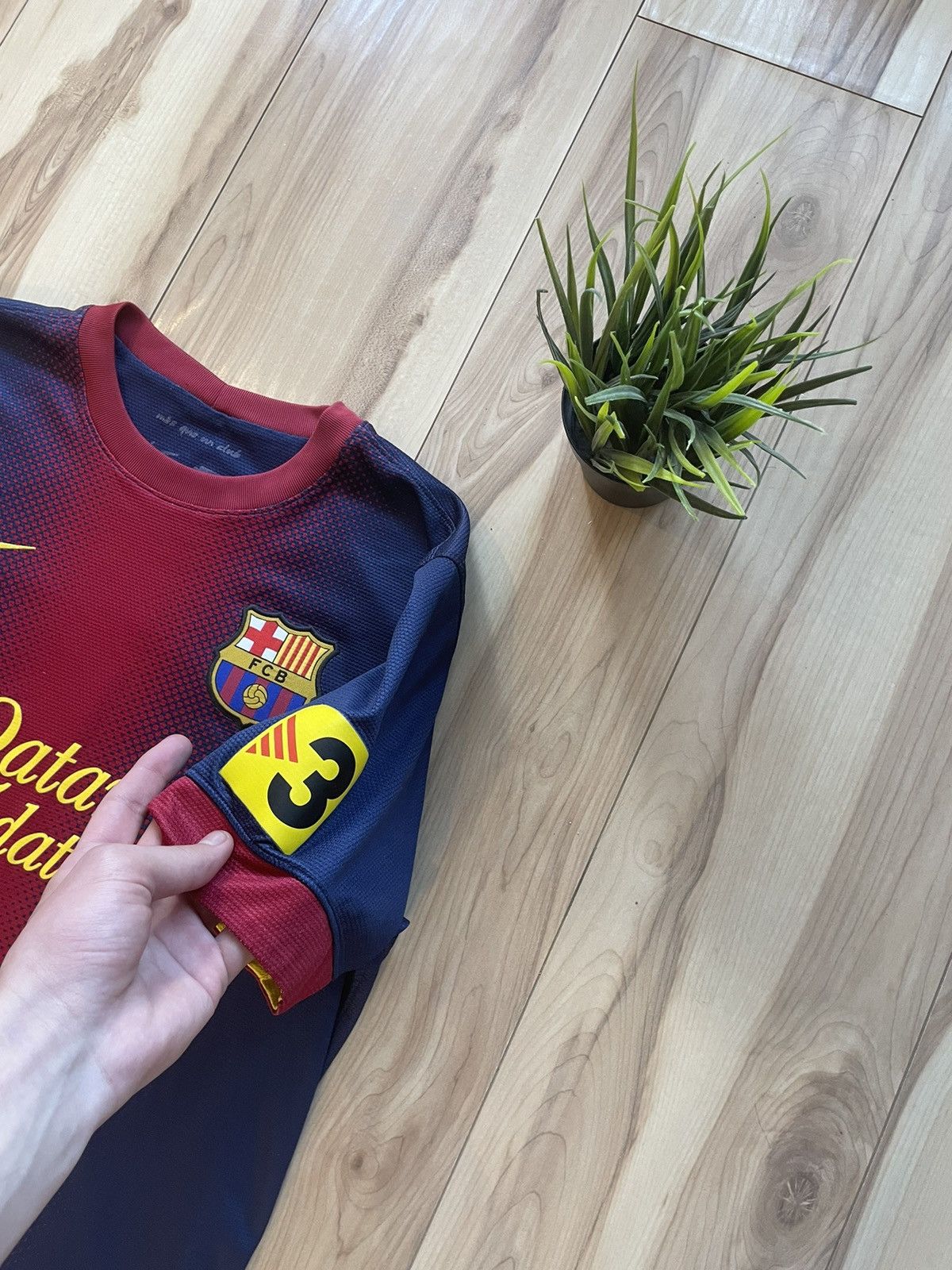 Nike T-Shirt Nike x Barcelona Prime Lionel Messi 2012-2013 Home Size US M / EU 48-50 / 2 - 5 Thumbnail