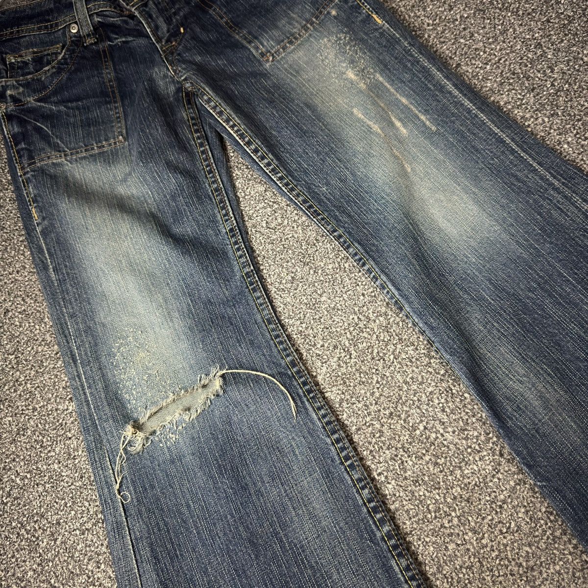 Hysteric Glamour Flared Sick Japanese Brapper Opium Jeans Archive Size US 29 - 4 Thumbnail