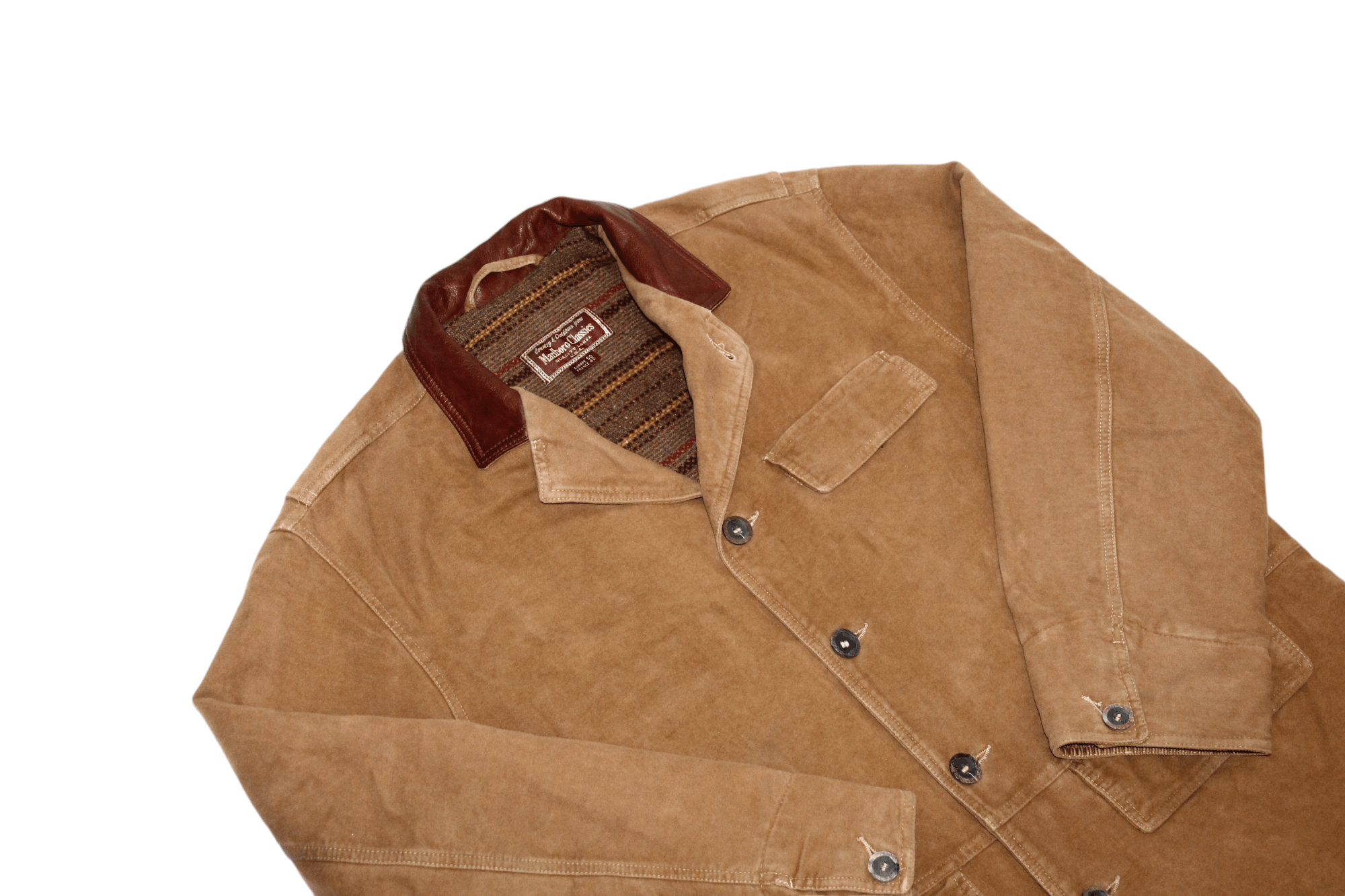 Marlboro Classics Marlboro Classics Navajo Style Lining Moleskine Field Coat Size US L / EU 52-54 / 3 - 2 Thumbnail