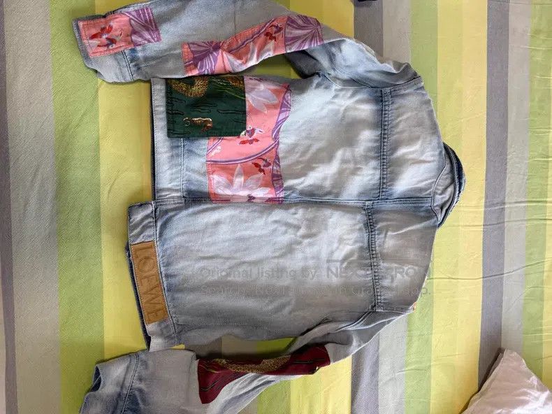 Loewe Loewe Printed Denim Jacket Size XS / US 0-2 / IT 36-38 - 5 Thumbnail