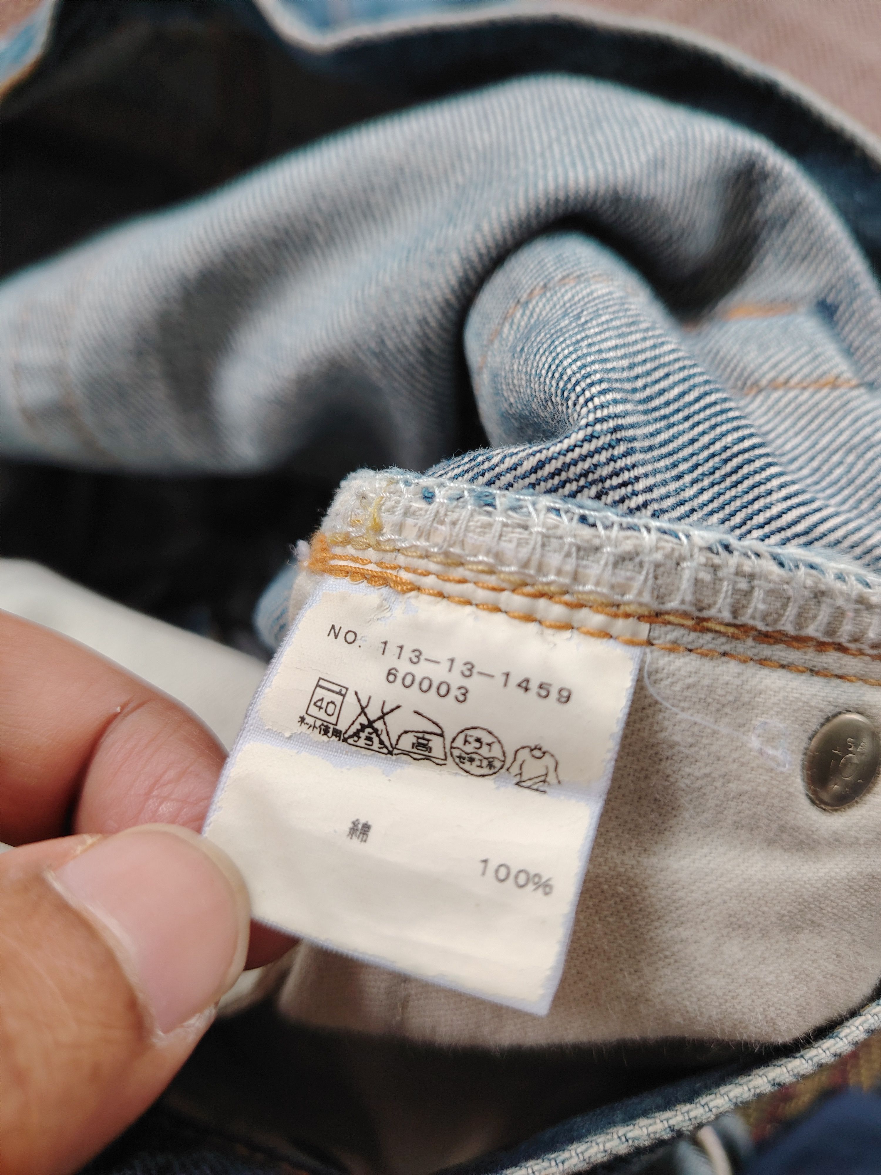 Japanese Brand 💥BEST OFFER💥VINTAGE SHIPS JET BLUE REDLINE SELVEGDE DENIM Size US 32 / EU 48 - 17 Thumbnail