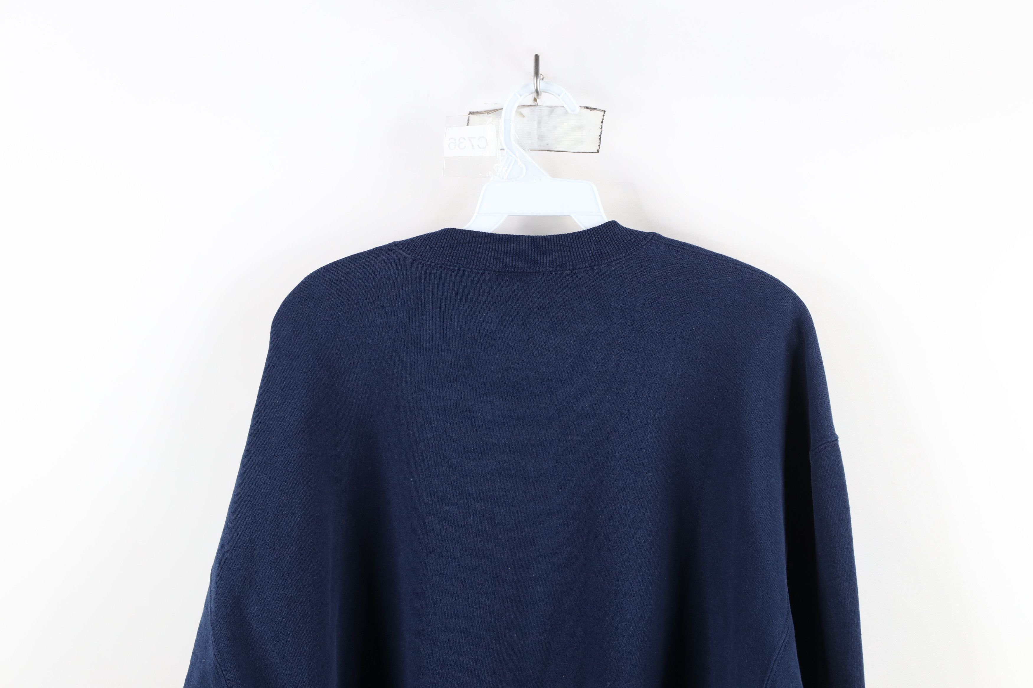 Russell Athletic × Vintage Vintage 90s Russell Athletic Crewneck Sweatshirt Blue USA Size US XL / EU 56 / 4 - 13 Thumbnail